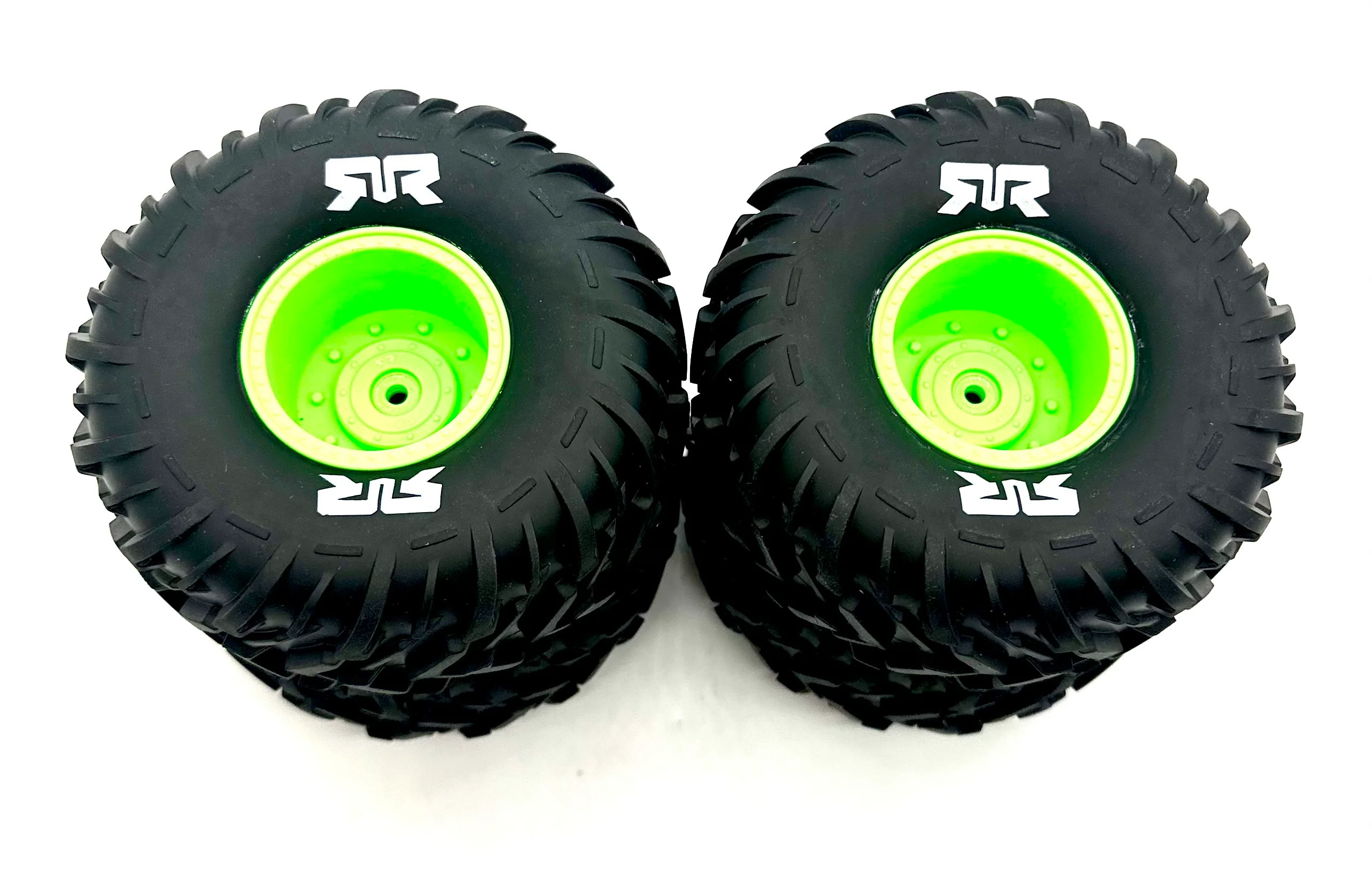 Arrma QUAKE 2wd - Tires (Green) DBOOTS Cut Chevron MT (4) ARA3537