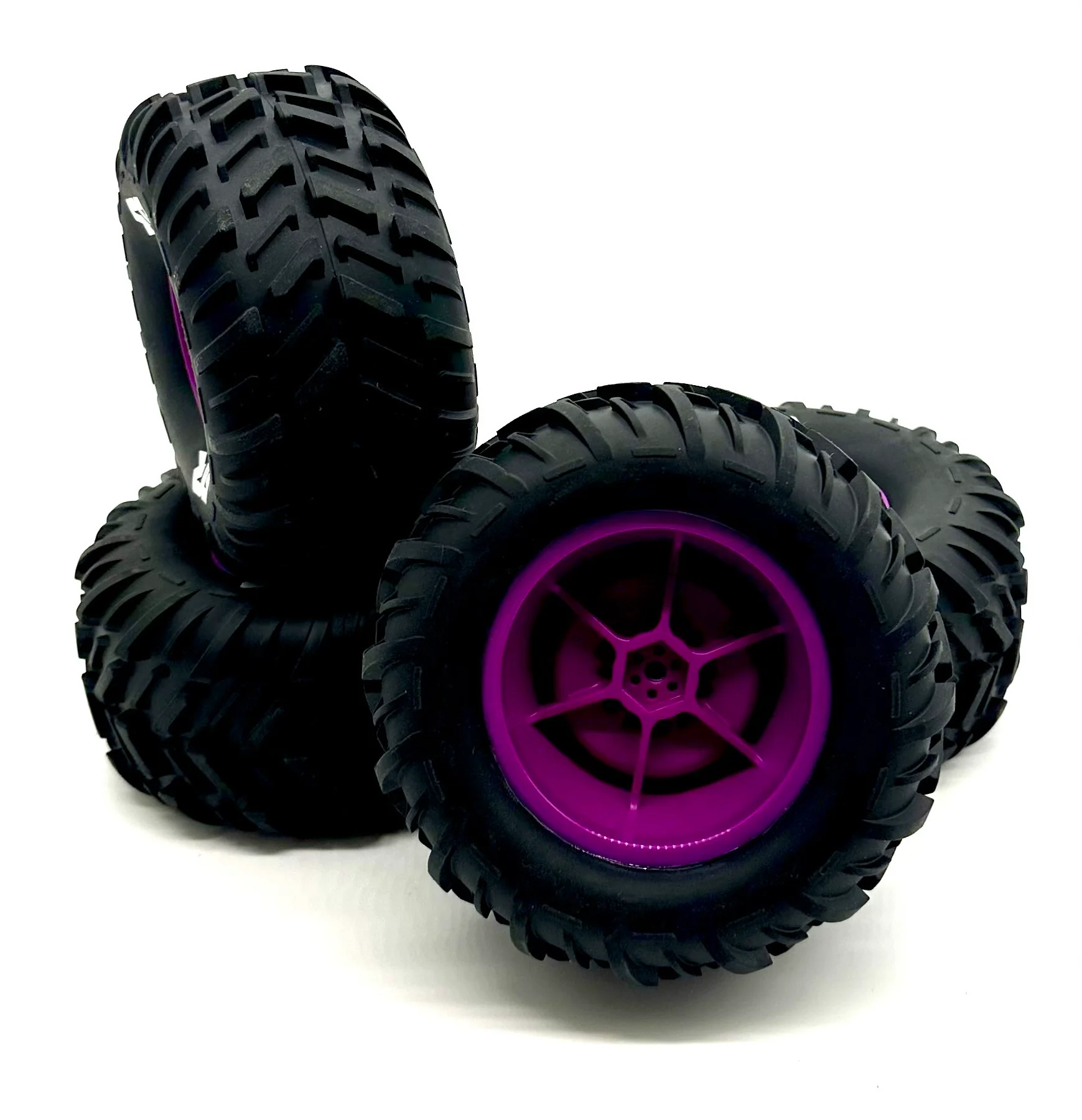 Arrma QUAKE 2wd - Tires (Purple) DBOOTS Cut Chevron MT (4) ARA3537 - Image 3