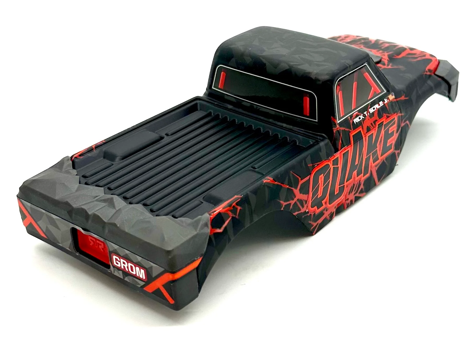 Arrma QUAKE GROM mega 4x4 - Body Shell (RED) cover ARA2137 - Image 3