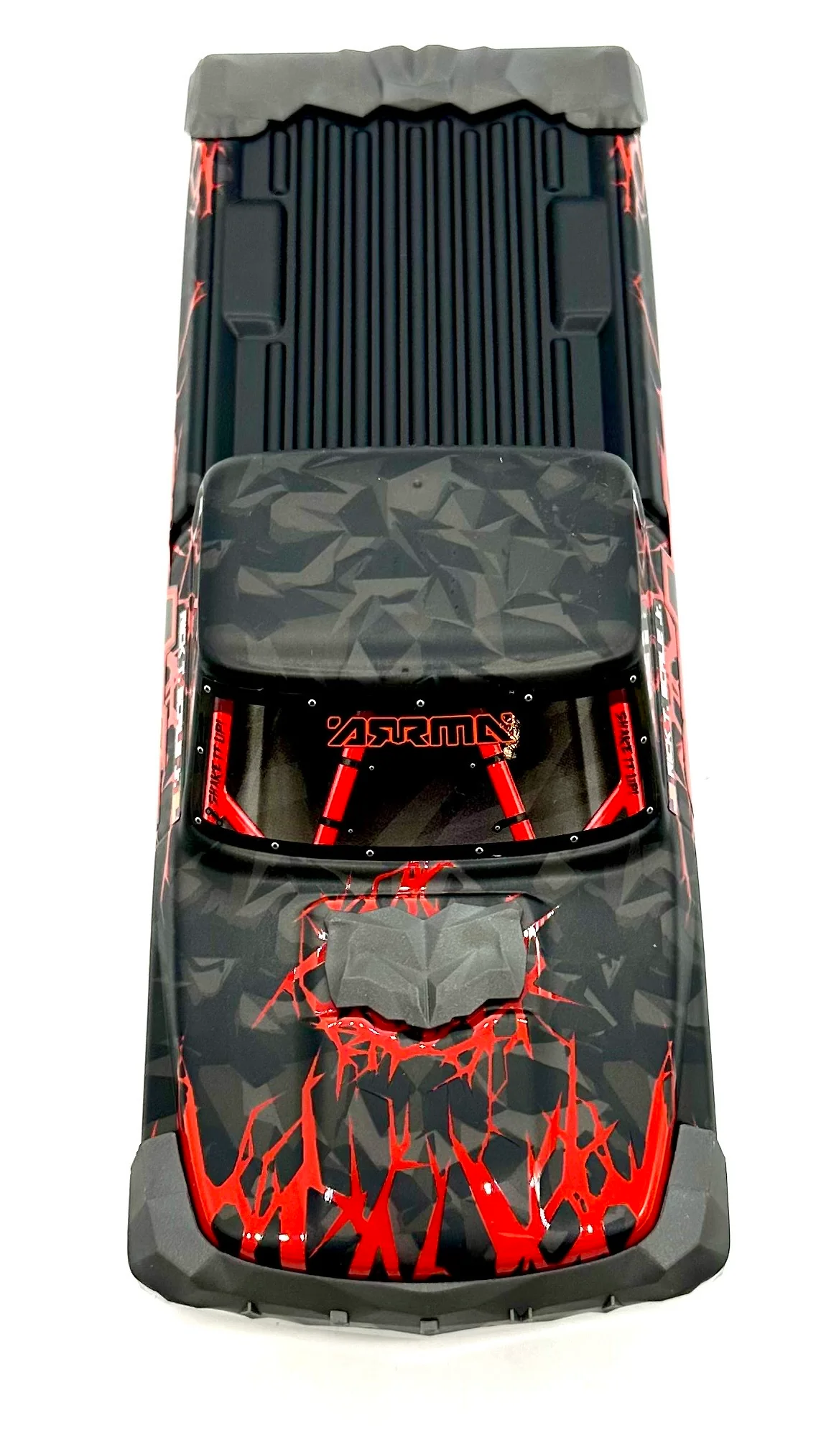 Arrma QUAKE GROM mega 4x4 - Body Shell (RED) cover ARA2137 - Image 4