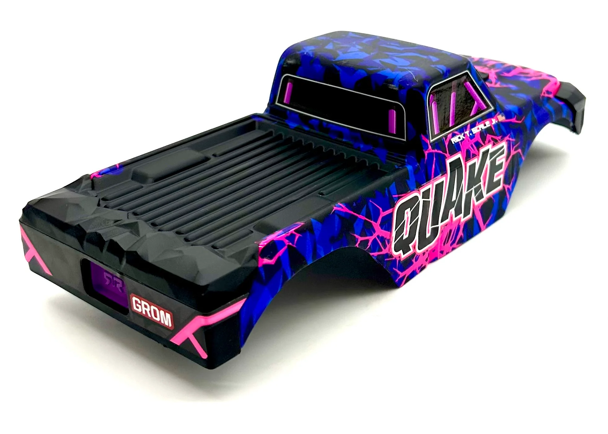 Arrma QUAKE GROM mega 4x4 - Body Shell (PURPLE) cover ARA2137 - Image 3