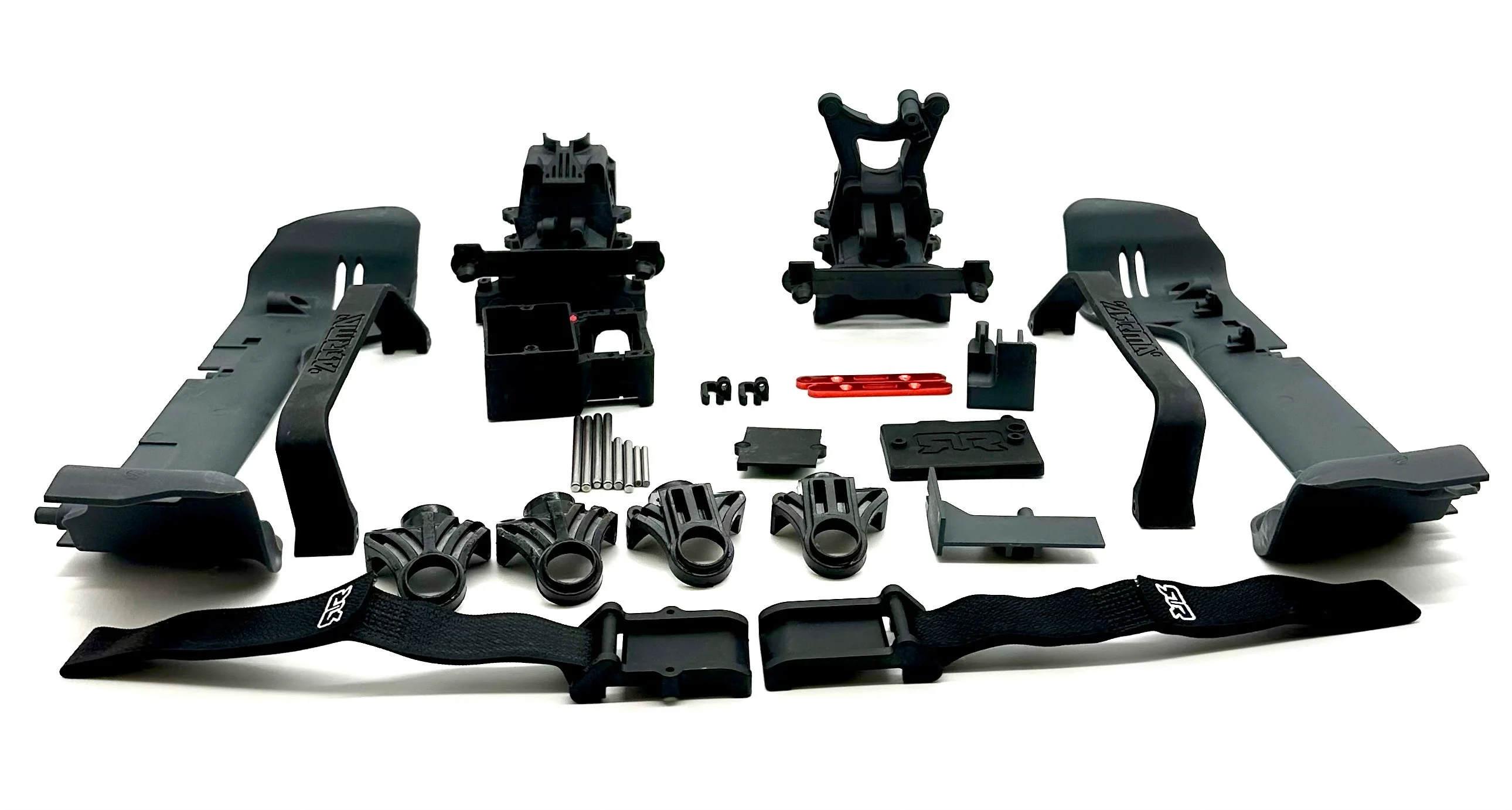 Arrma SENTON 4x4 223s - Side Guards (Body Mounts, Straps Towers hinge pins Bulkhead) ARA4303V4 - Image 2