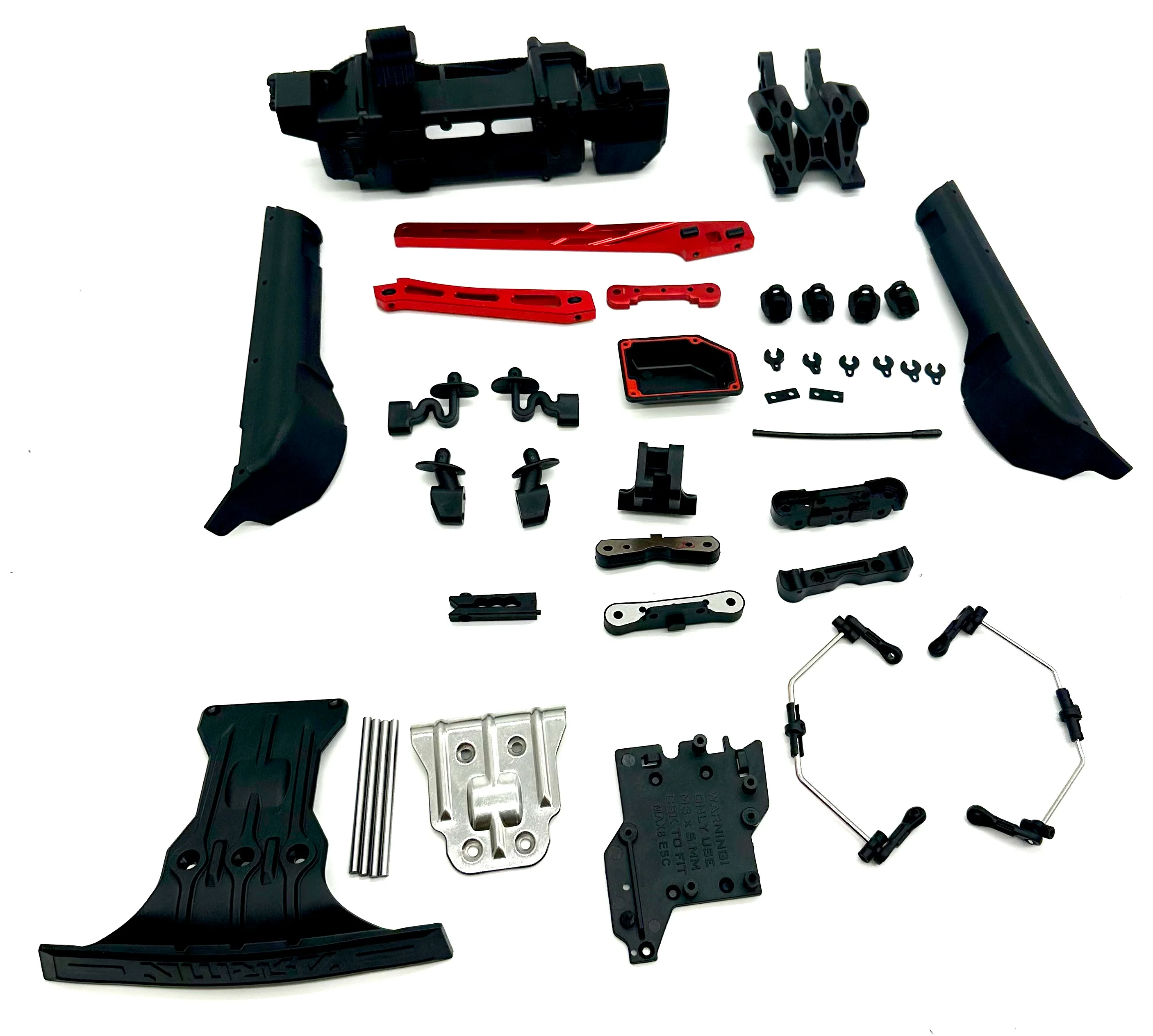 Arrma TALION 6s EXB - Side Guards, Battery Tray, Tower wing mount ARA7707V6 - Image 3