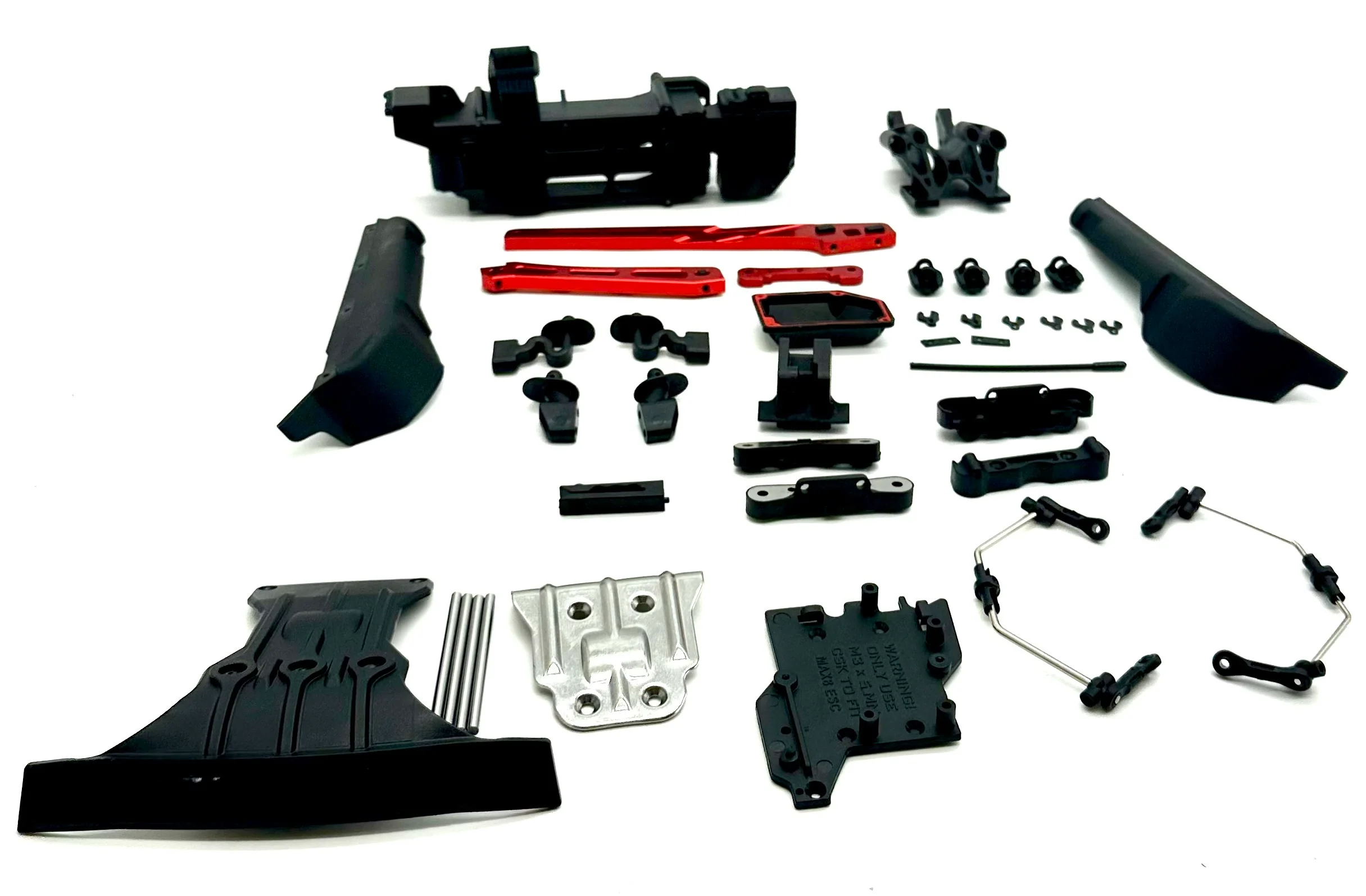 Arrma TALION 6s EXB - Side Guards, Battery Tray, Tower wing mount ARA7707V6 - Image 4