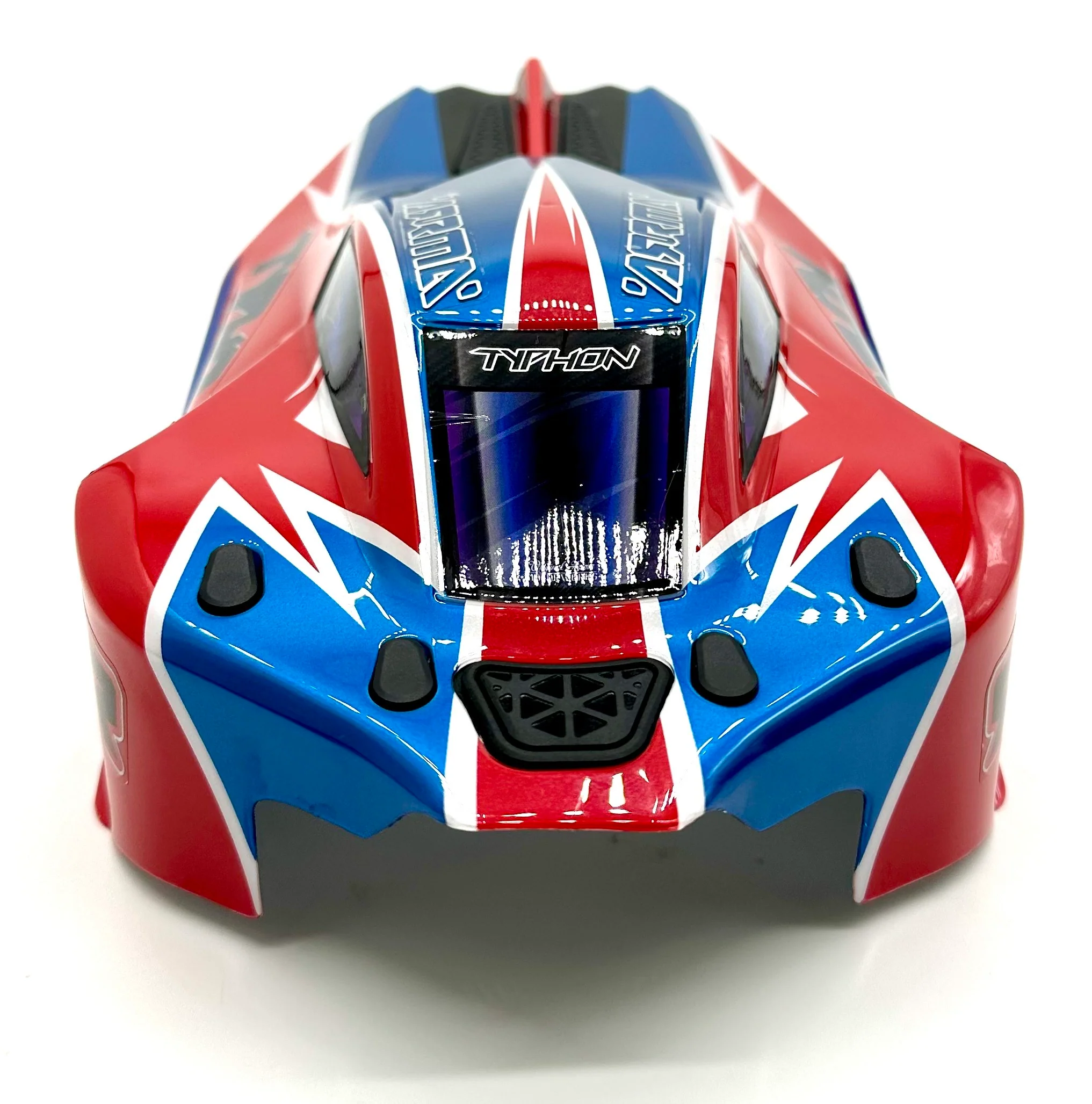 Arrma TYPHON 4x4 223s - Body Shell (Red painted clipless ARA4306V4) - Image 3