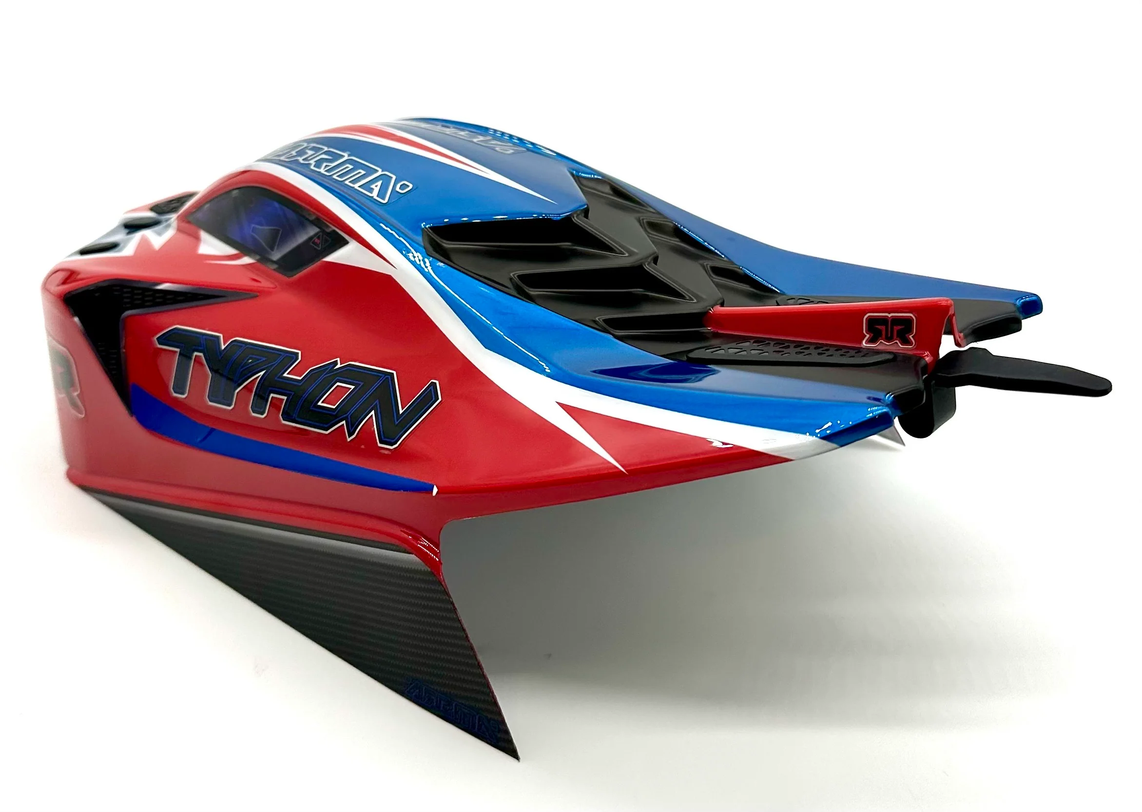 Arrma TYPHON 4x4 223s - Body Shell (Red painted clipless ARA4306V4) - Image 4