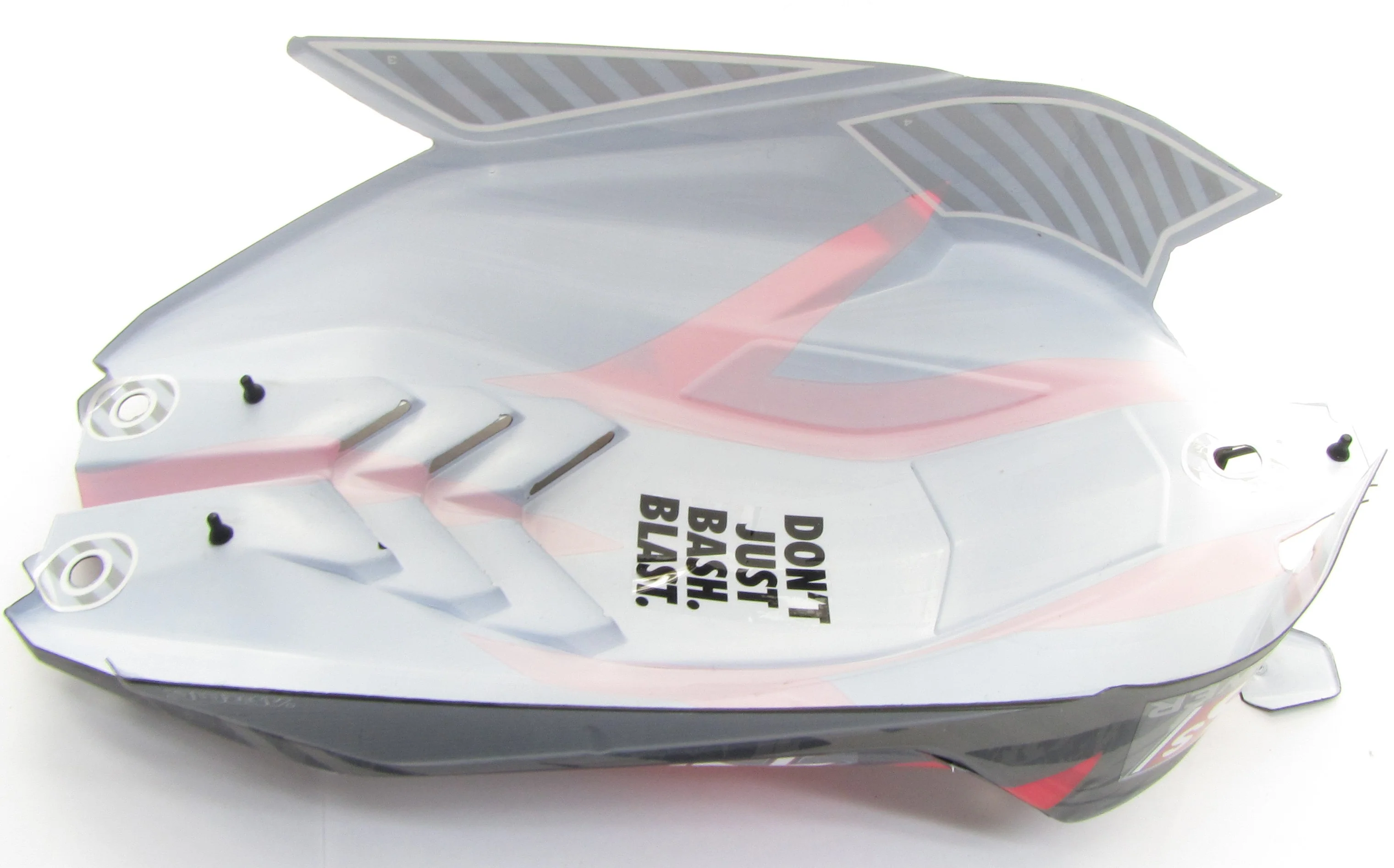 Arrma TYPHON 6s V5 BLX - Body Shell ( Black/Red polycarbonate cover & Body Pins ARA8606V5 - Image 3