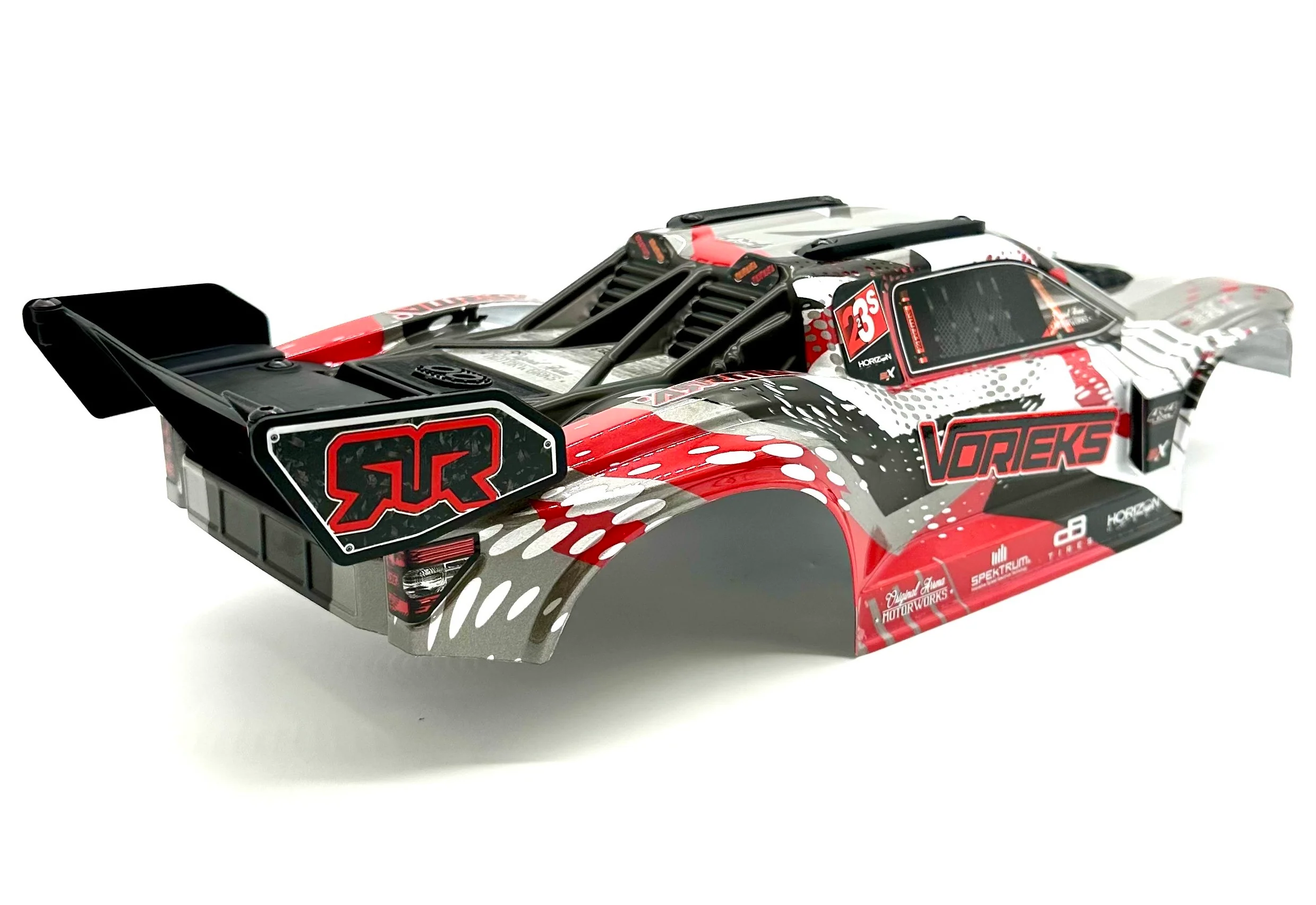 Arrma Vorteks 4x4 223s - Body Shell (Red painted clipless ARA4305V4 - Image 5