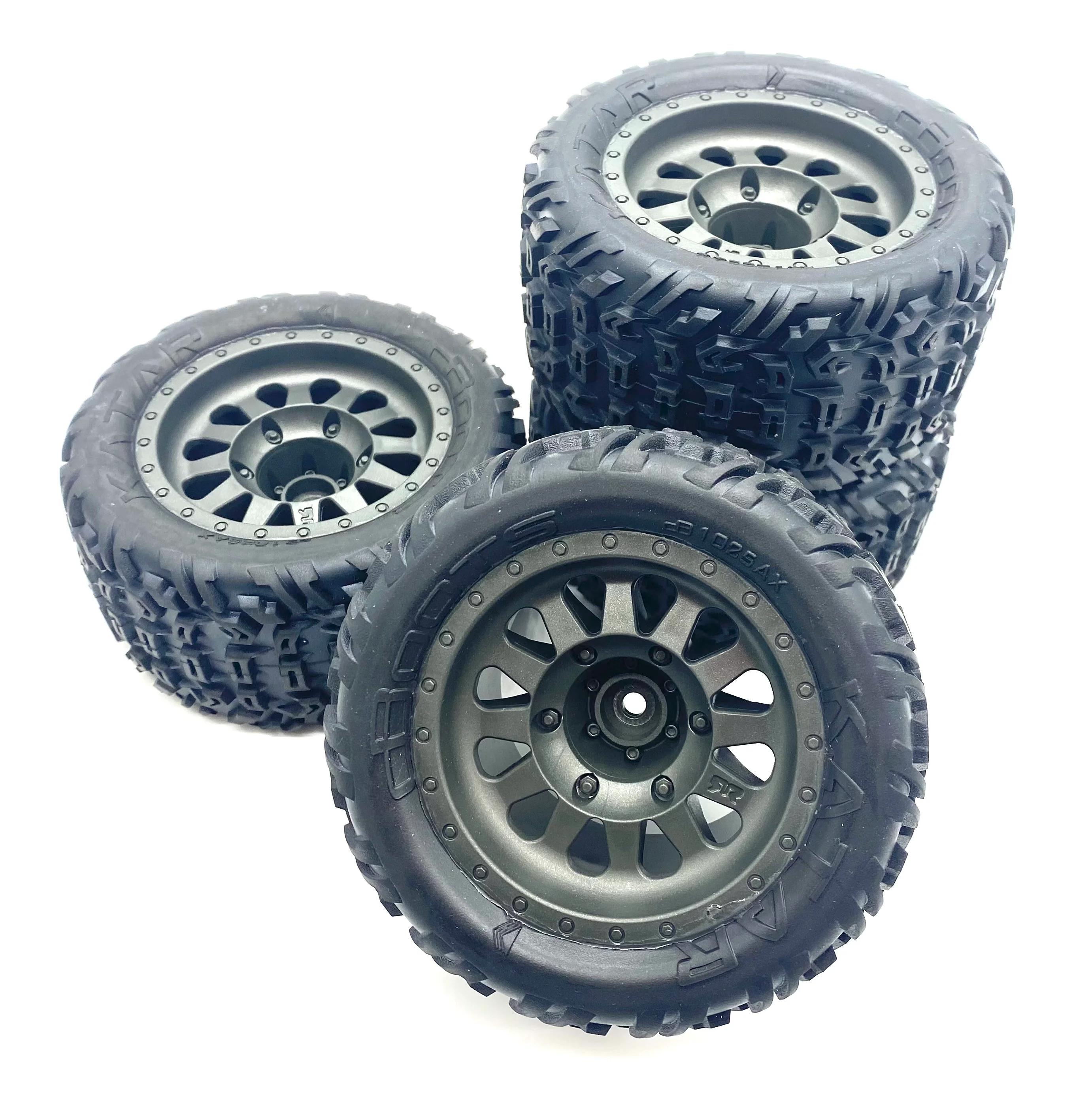 Arrma VORTEKS 4x4 3s BLX - TIRES & Wheels (tyres rims DBoots Katar ARA4305V3 - Image 3