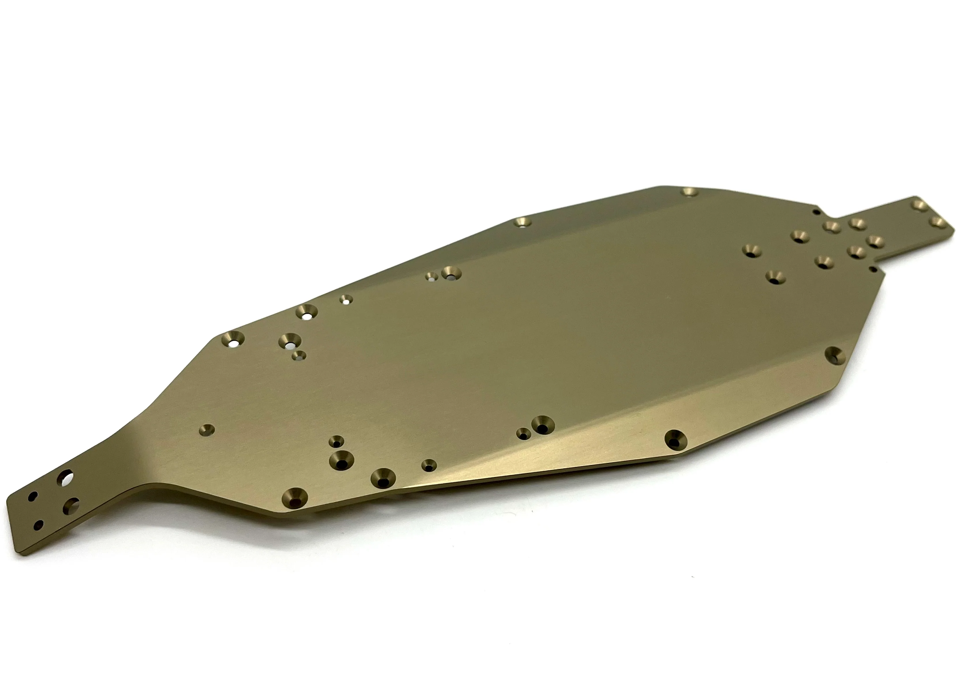 Associated RC10B7D - CHASSIS aluminum, hard anodized, lightened ASC90042 - Image 3