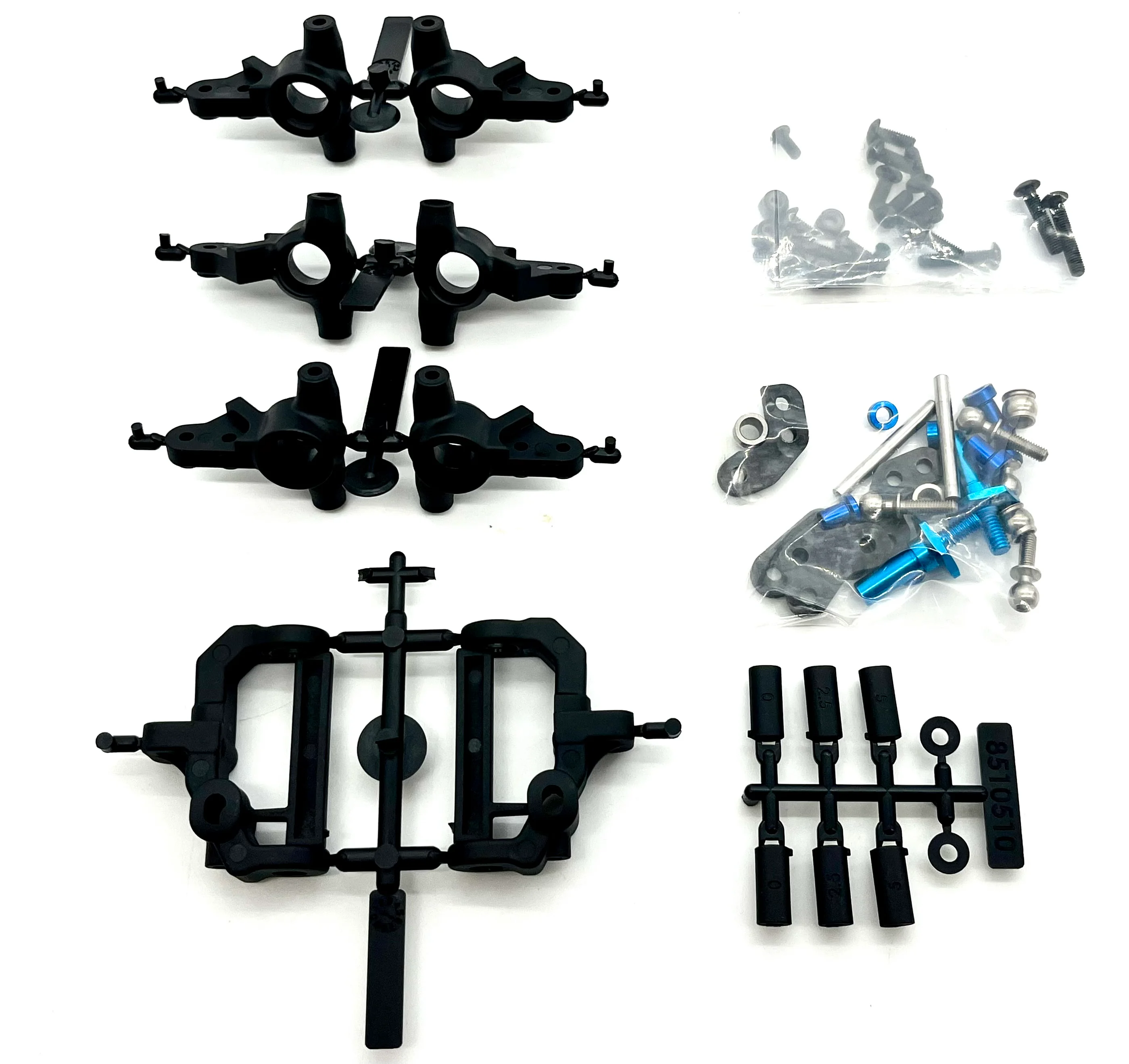 Associated RC10B7D BAG 3 - BLOCKS, caster and steering, axles and bearings ASC90042