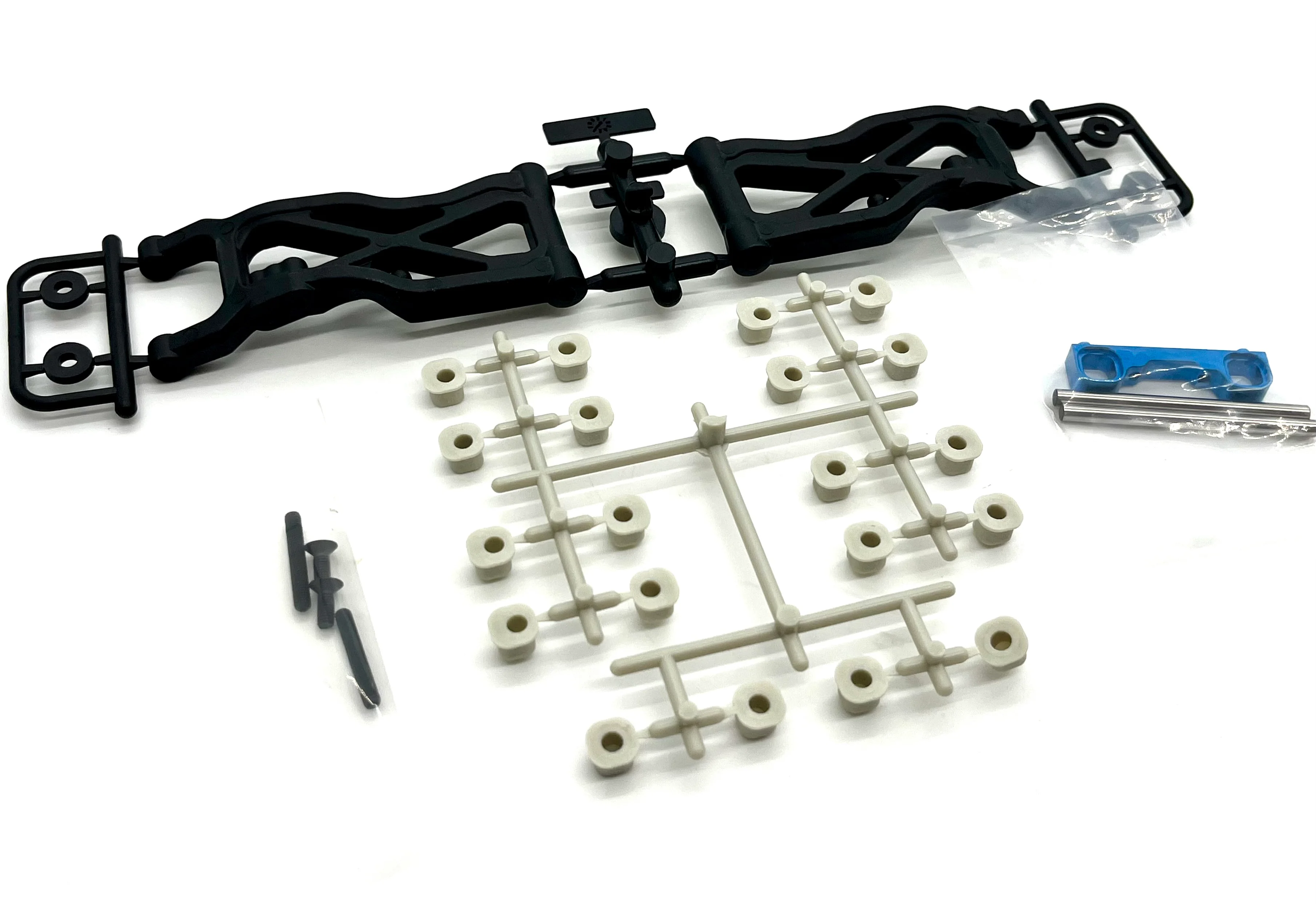 Associated RC10B7D BAG 4 - REAR END ASSEMBLY, arm mount and hingepins ASC90042 - Image 2