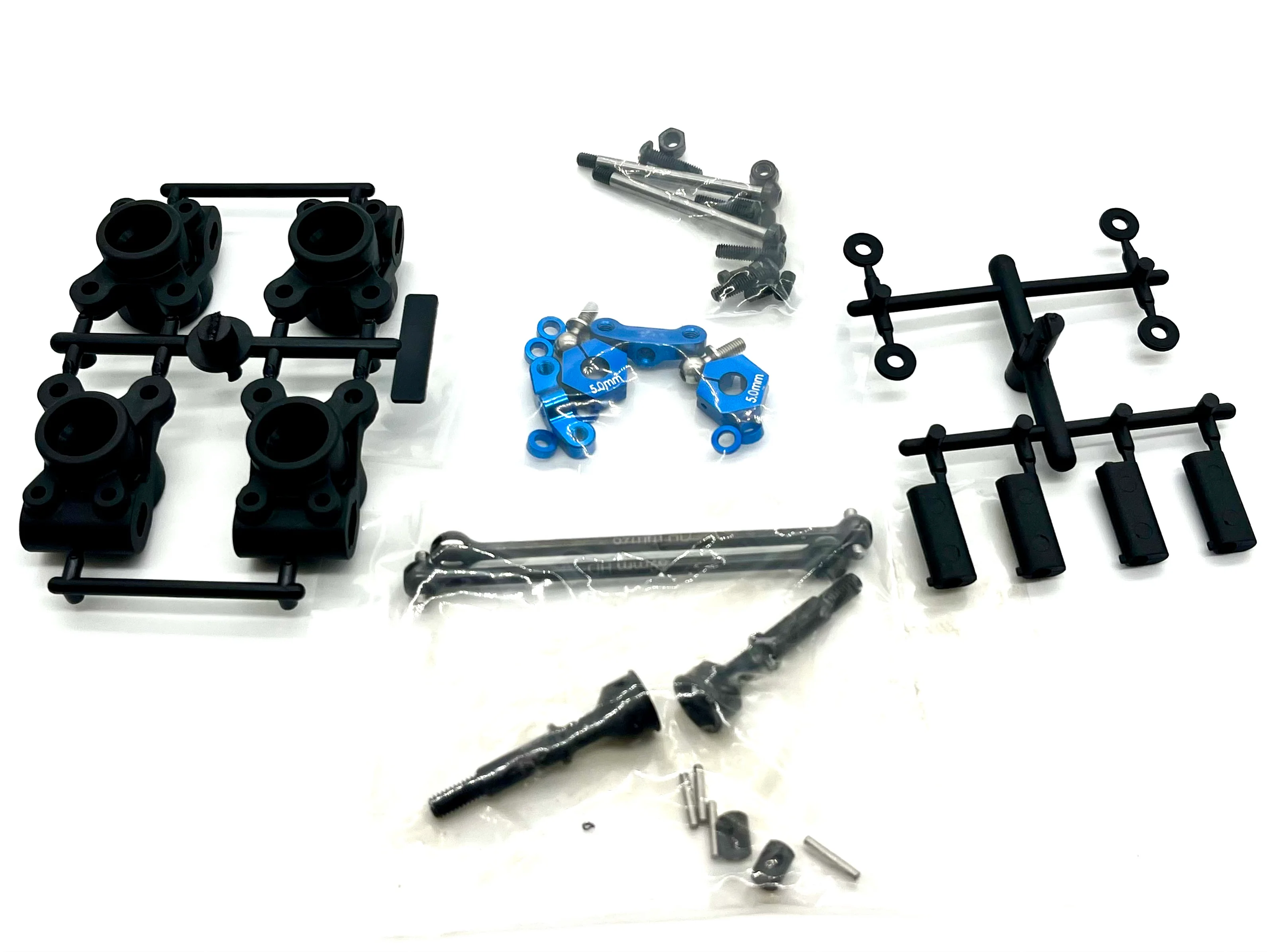 Associated RC10B7D BAG 7 - REAR HUBS, bearings, hinge pins and hex ASC90042