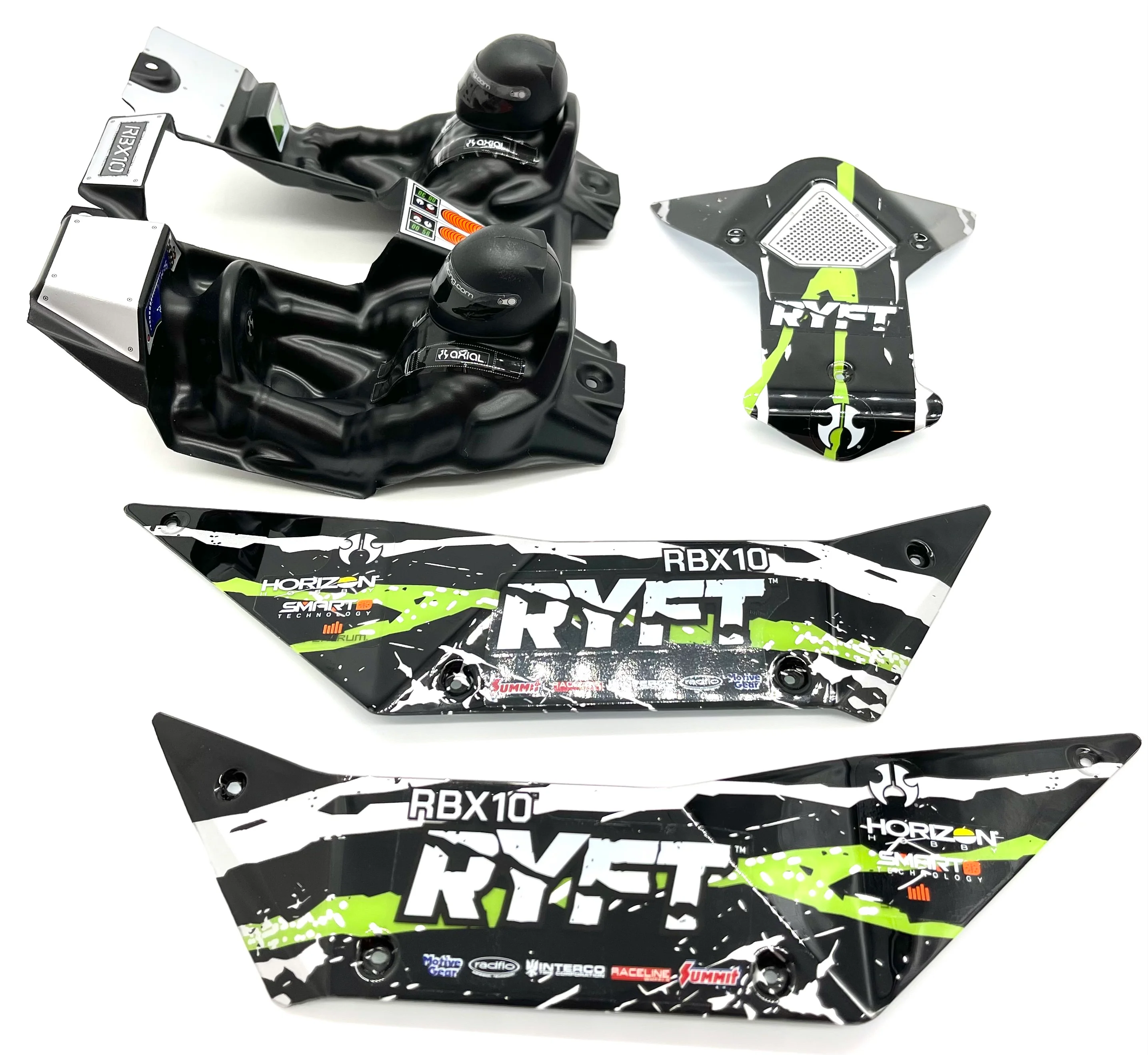 Axial Ryft BODY PANELS & Interior/Driver (Black Set)(AXI230032; AXI230033) AXI03005 - Image 3