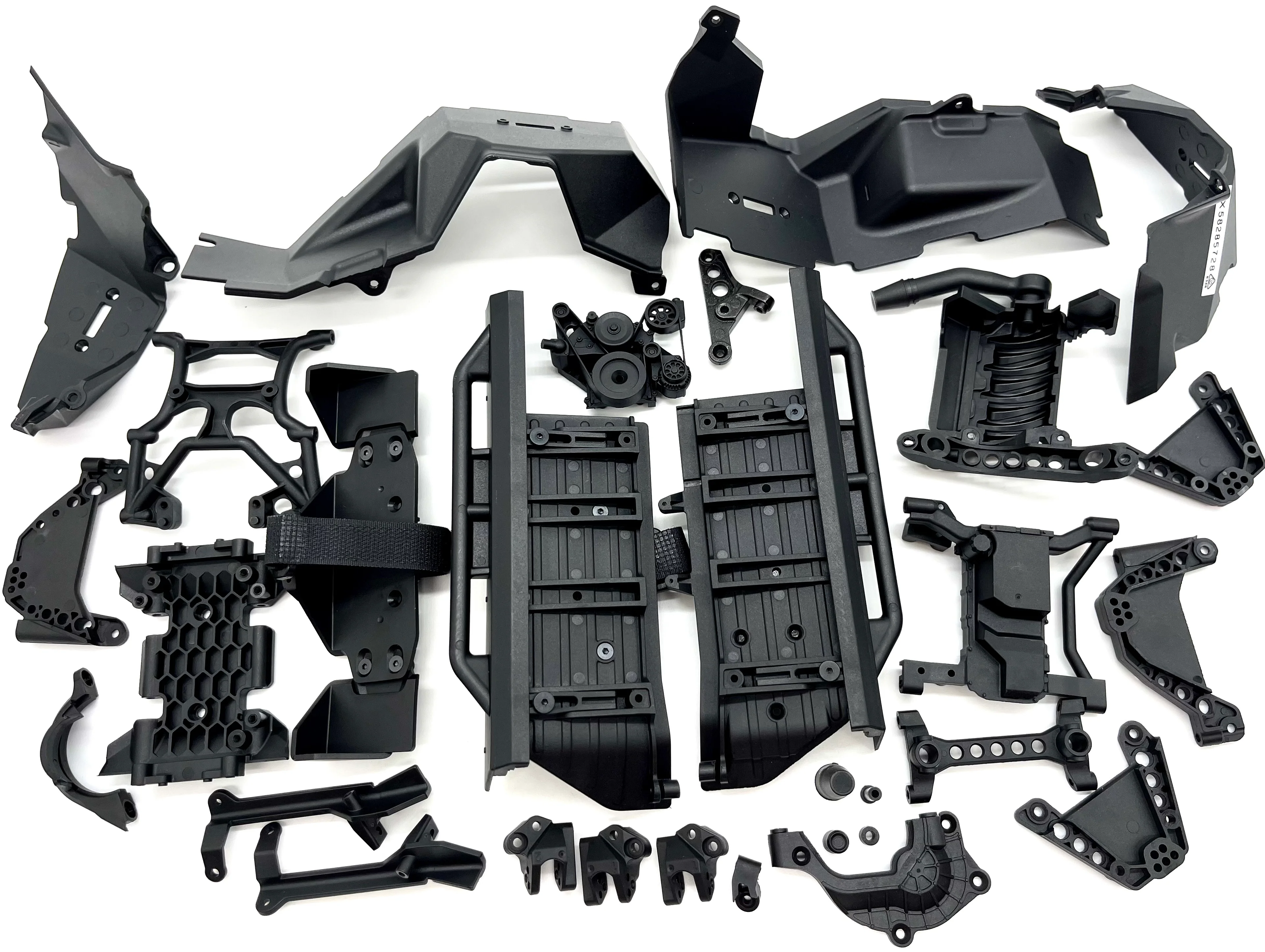 Axial SCX-10 III CJ-7 PLASTIC PARTS, sliders, mounts, braces AXI03008 - Image 3