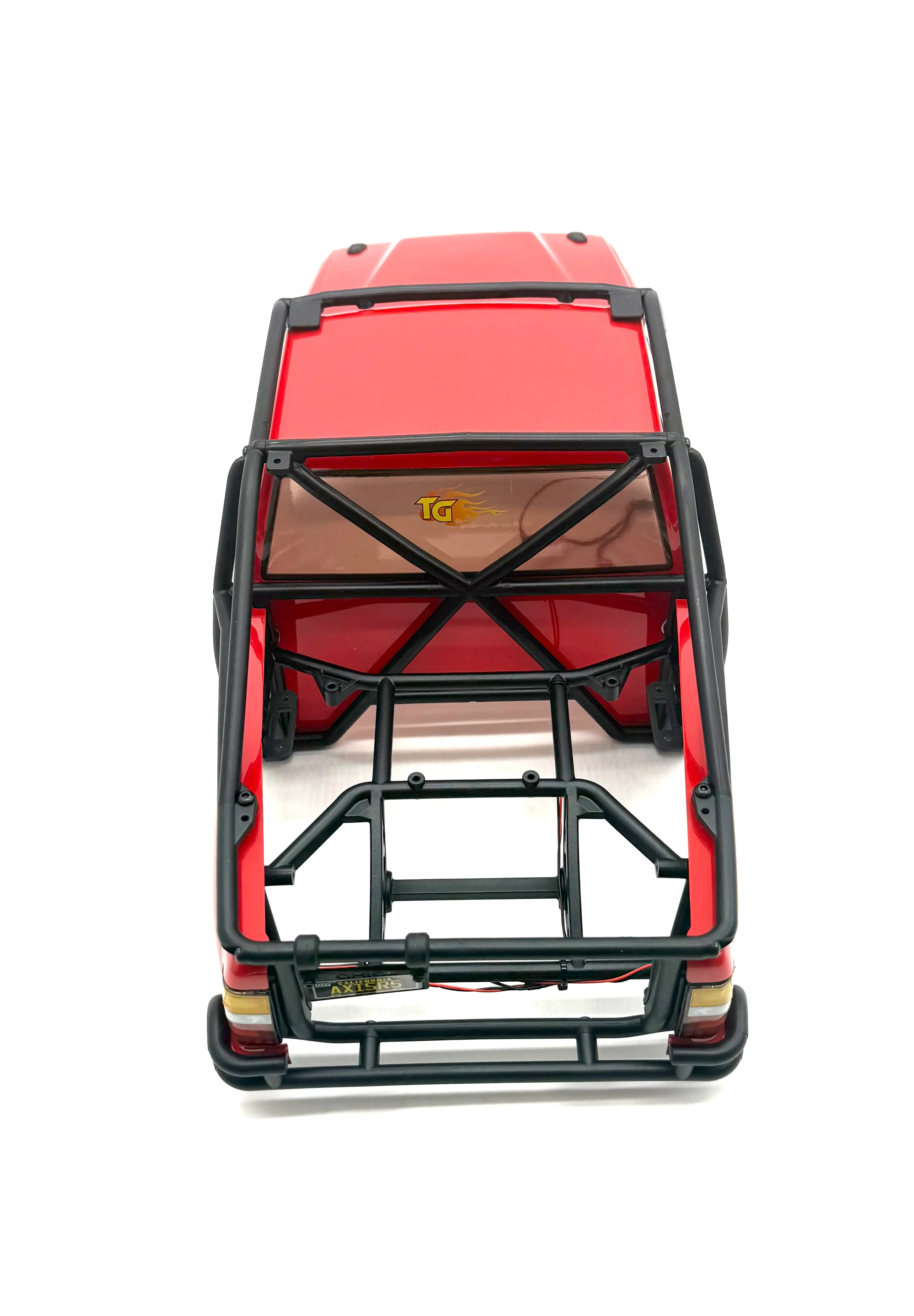 Axial SCX-10 III SR5 BODY, w/rollcage and trim (RED) AXI-2062 - Image 5