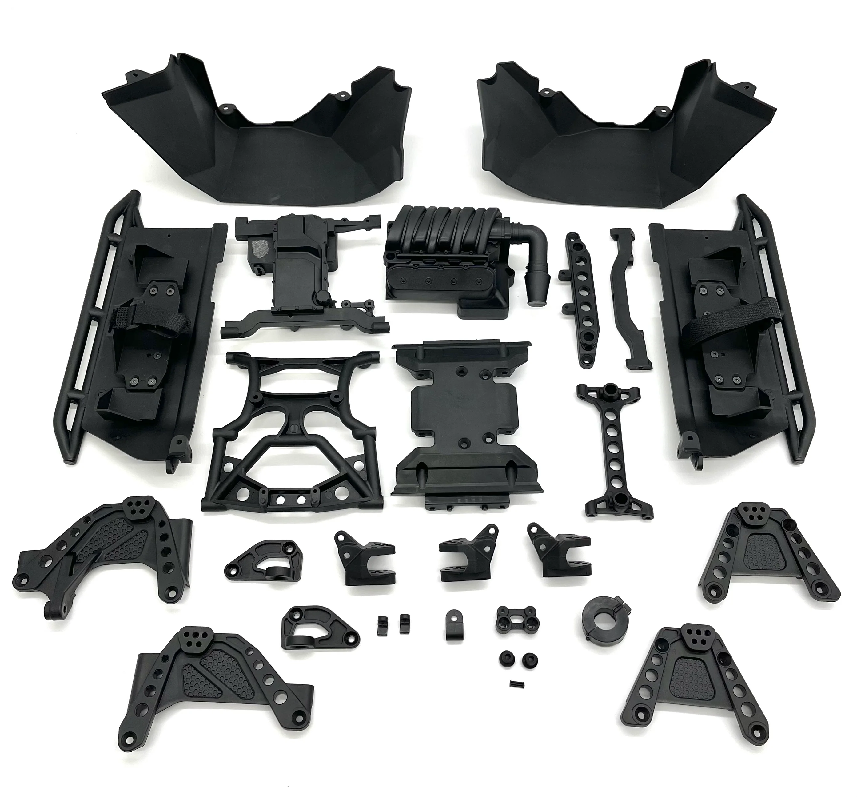 Axial SCX6 Trail Honcho PLASTIC PARTS, sliders, towers, braces AXI05001 - Image 2