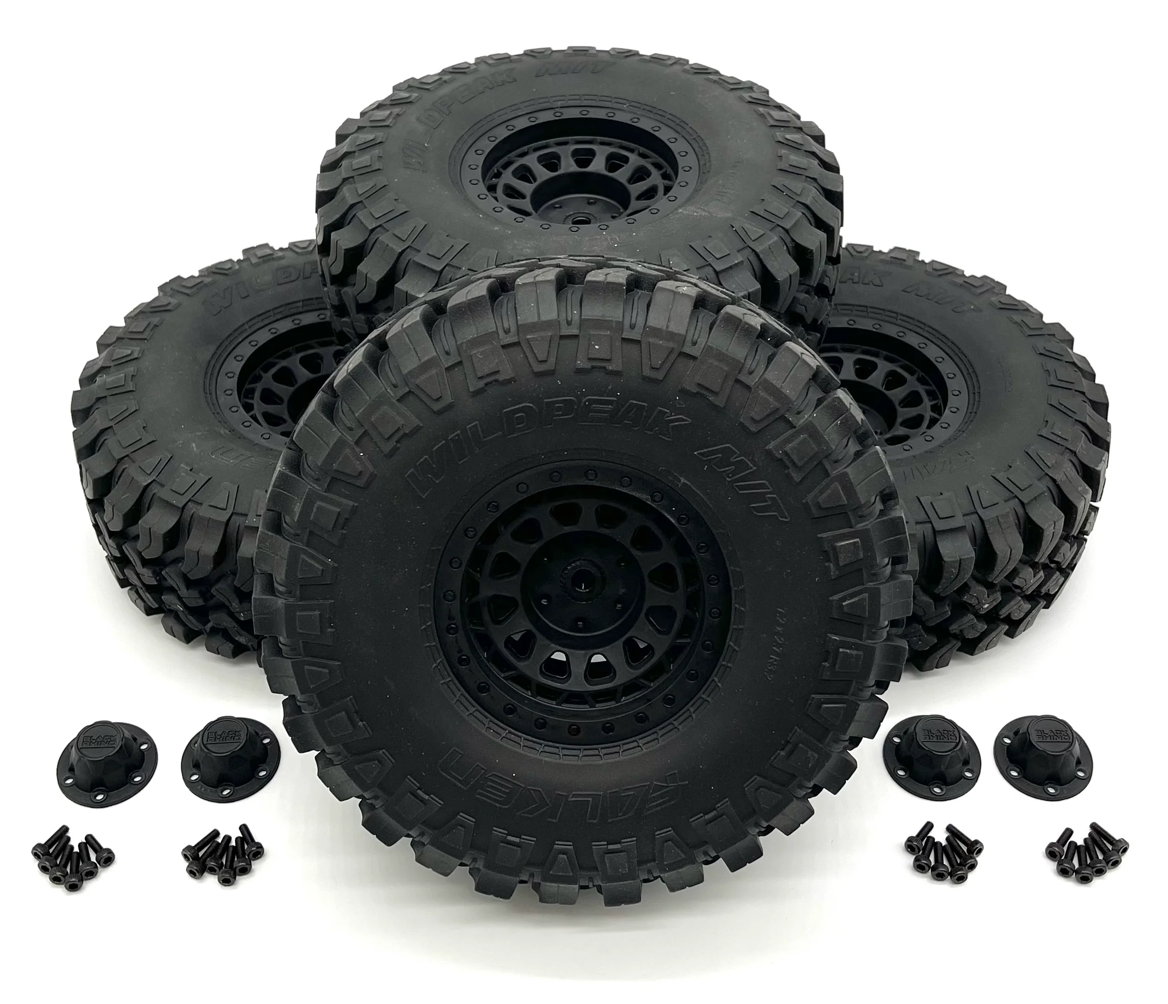 Axial SCX6 Trail Honcho TIRES, Falken Wildpeak w/Rhino Wheels (AXI45002; AXI45001) AXI05001