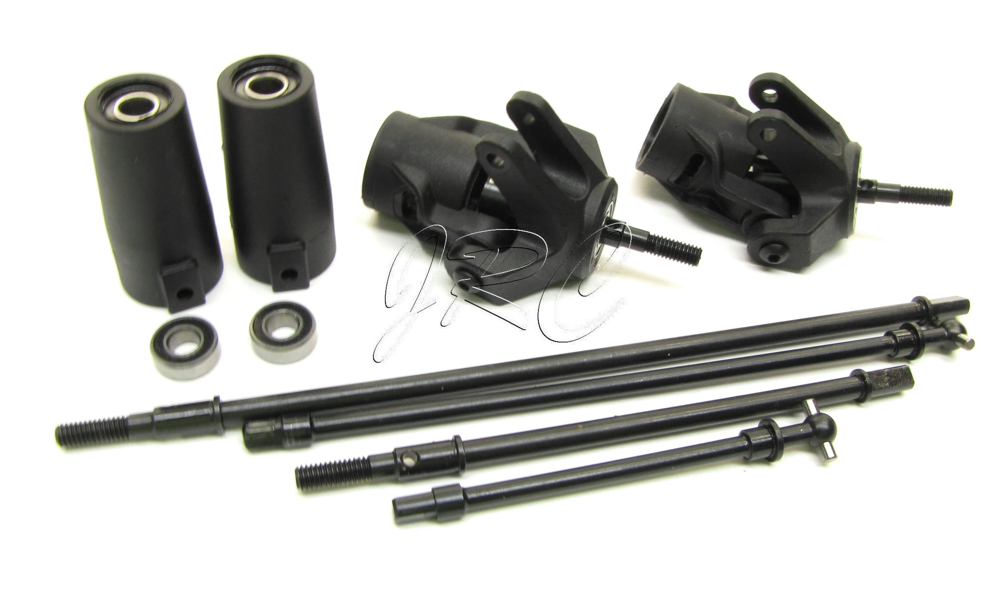 Axial SMT10 Grave Digger AXLES & KNUCKLES driveshafts Dogbone wraith AXI03019