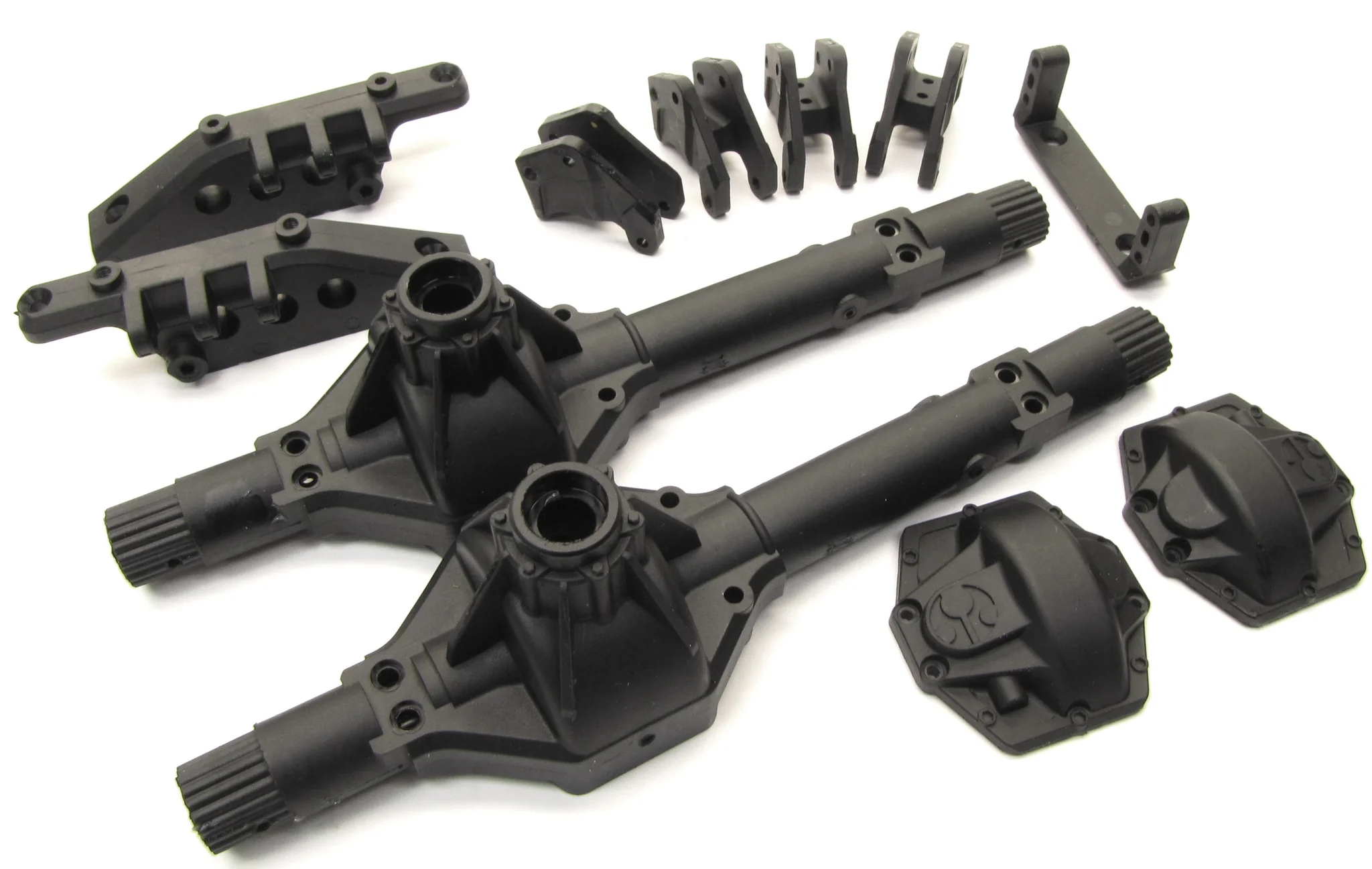 Axial SMT10 Grave Digger BULKHEADS offset AR60 OCP axle housing AX80069 AXI03019