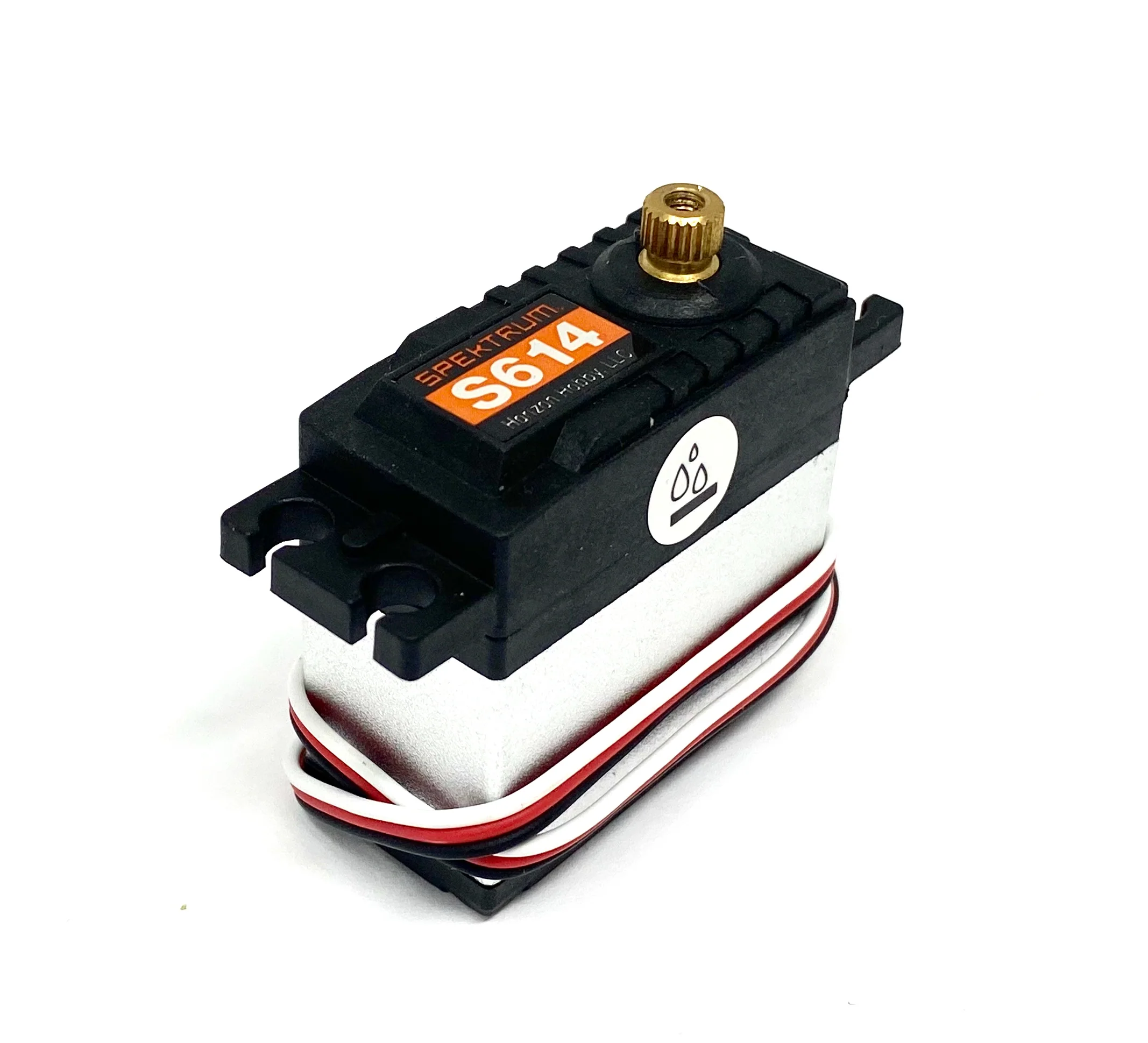 Axial SMT10 Grave Digger Steering SERVO S614 metal gear WP Spektrum AXI03019 - Image 2