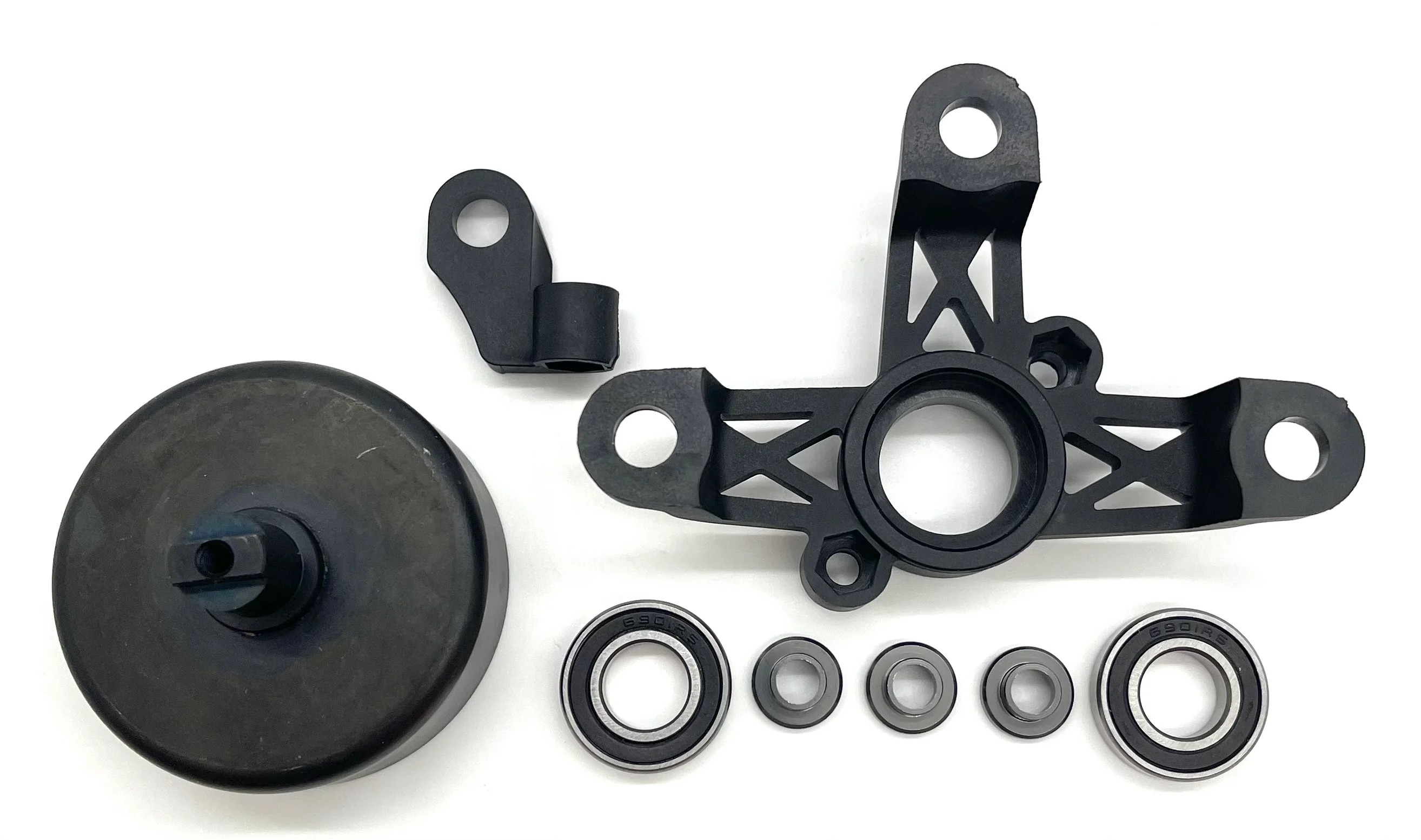 BAJA 5B SBK GAS - CLUTCH BELL w/spur gear mount and spacers) HPI 160323 - Image 3