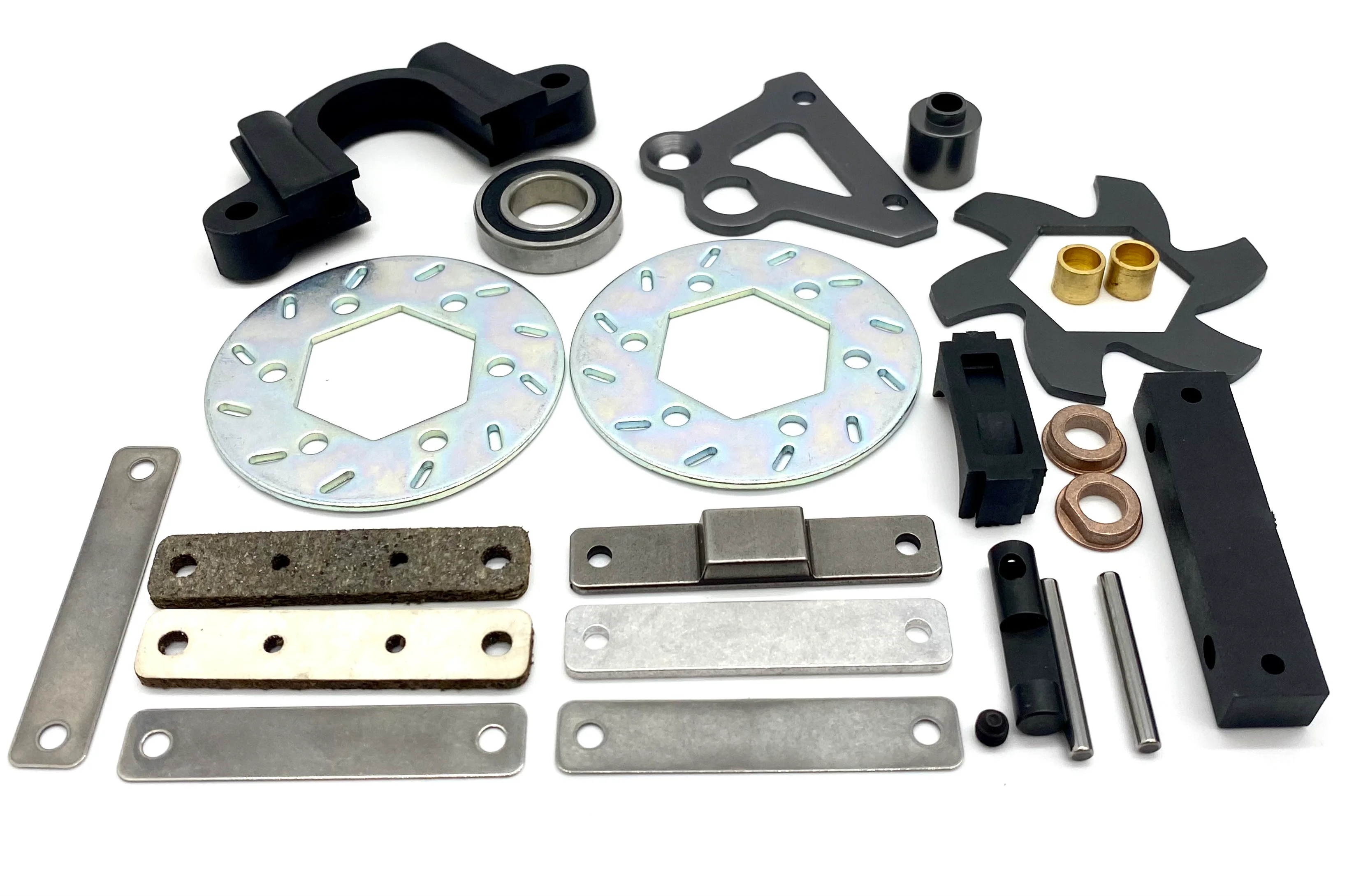 BAJA 5B SBK GAS - BRAKE SET 87456 87424 (disc anodized pads) HPI 160323 - Image 3