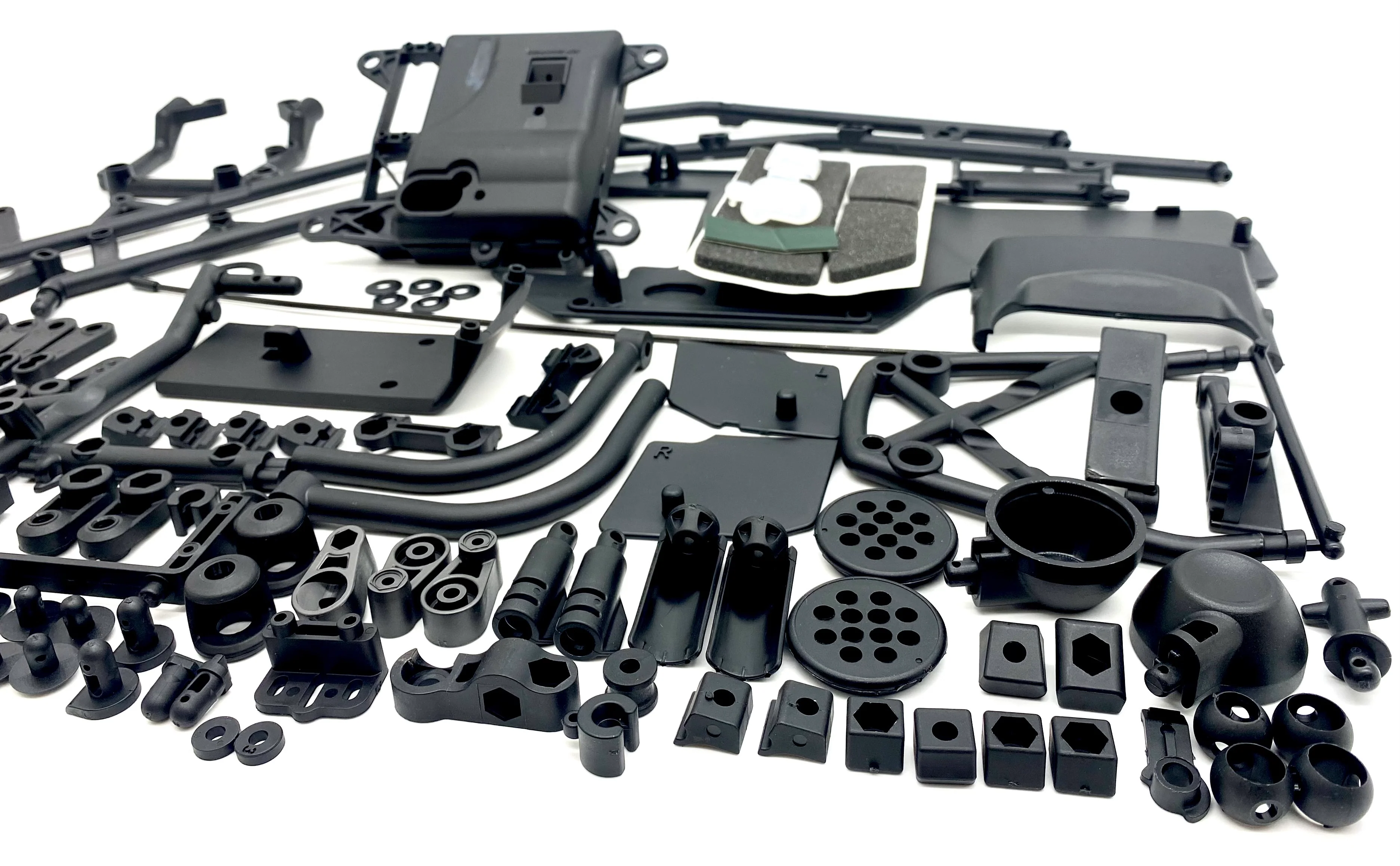 BAJA 5B SBK GAS - HUGE PLASTIC PARTS Lot (Roll Cage, boxes) HPI 160323 - Image 4