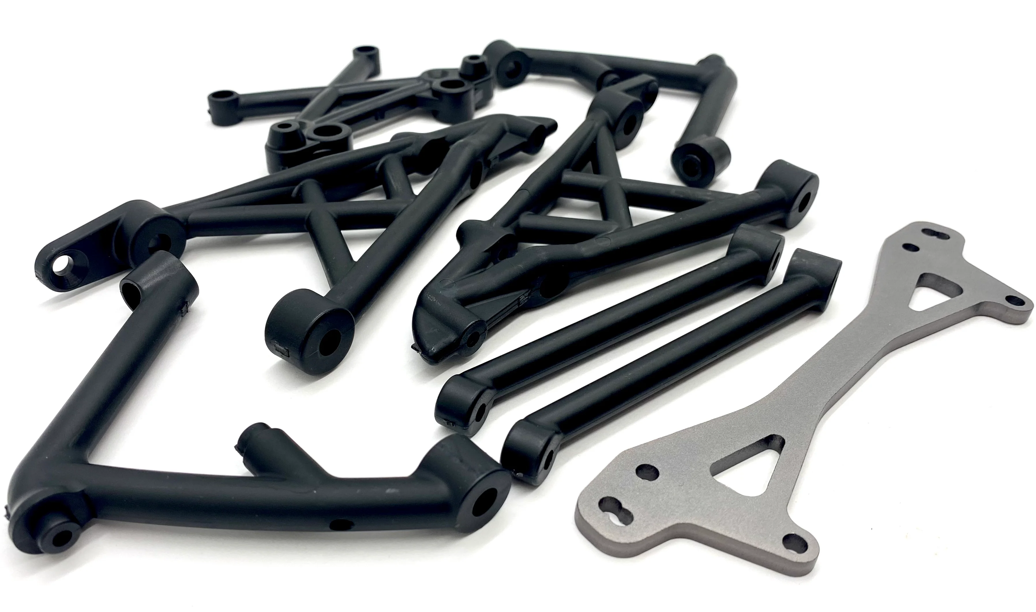 BAJA 5B SBK GAS - SHOCK TOWER Set, rear mount plate A HPI Flux 160323 - Image 2