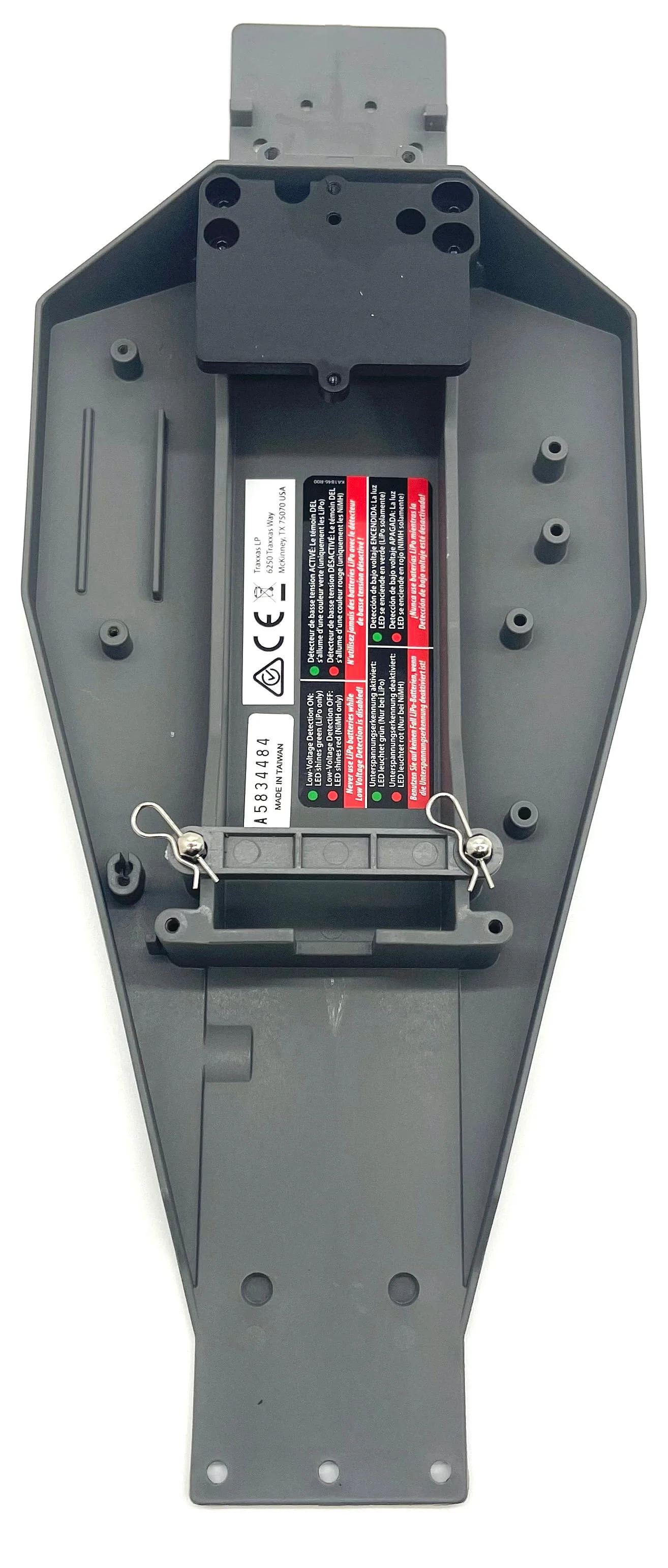 Rustler 2WD BL-2s CHASSIS (Lower, ESC mount) 3728A 37354-4 - Image 2