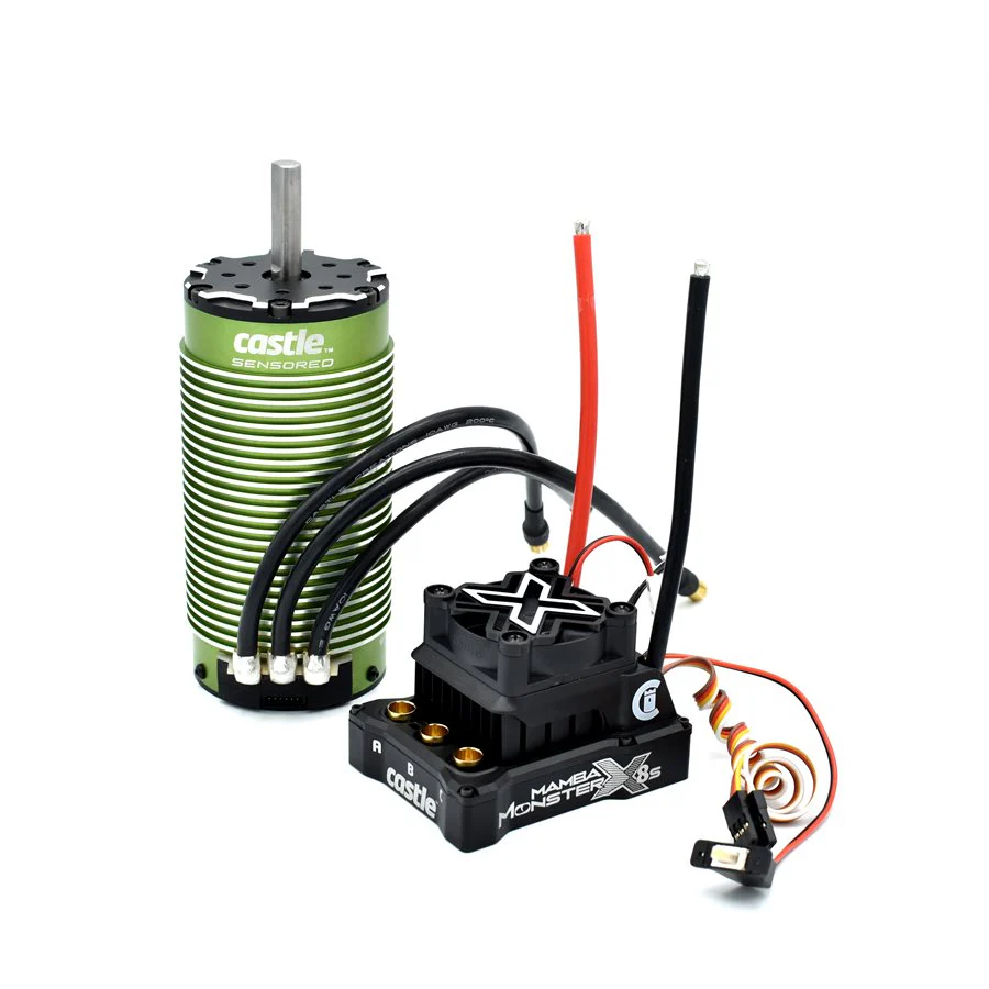 CASTLE CREATIONS MAMBA MONSTER X 8S, 33.6V ESC W/2028-800KV SENSORED MOTOR - Image 3
