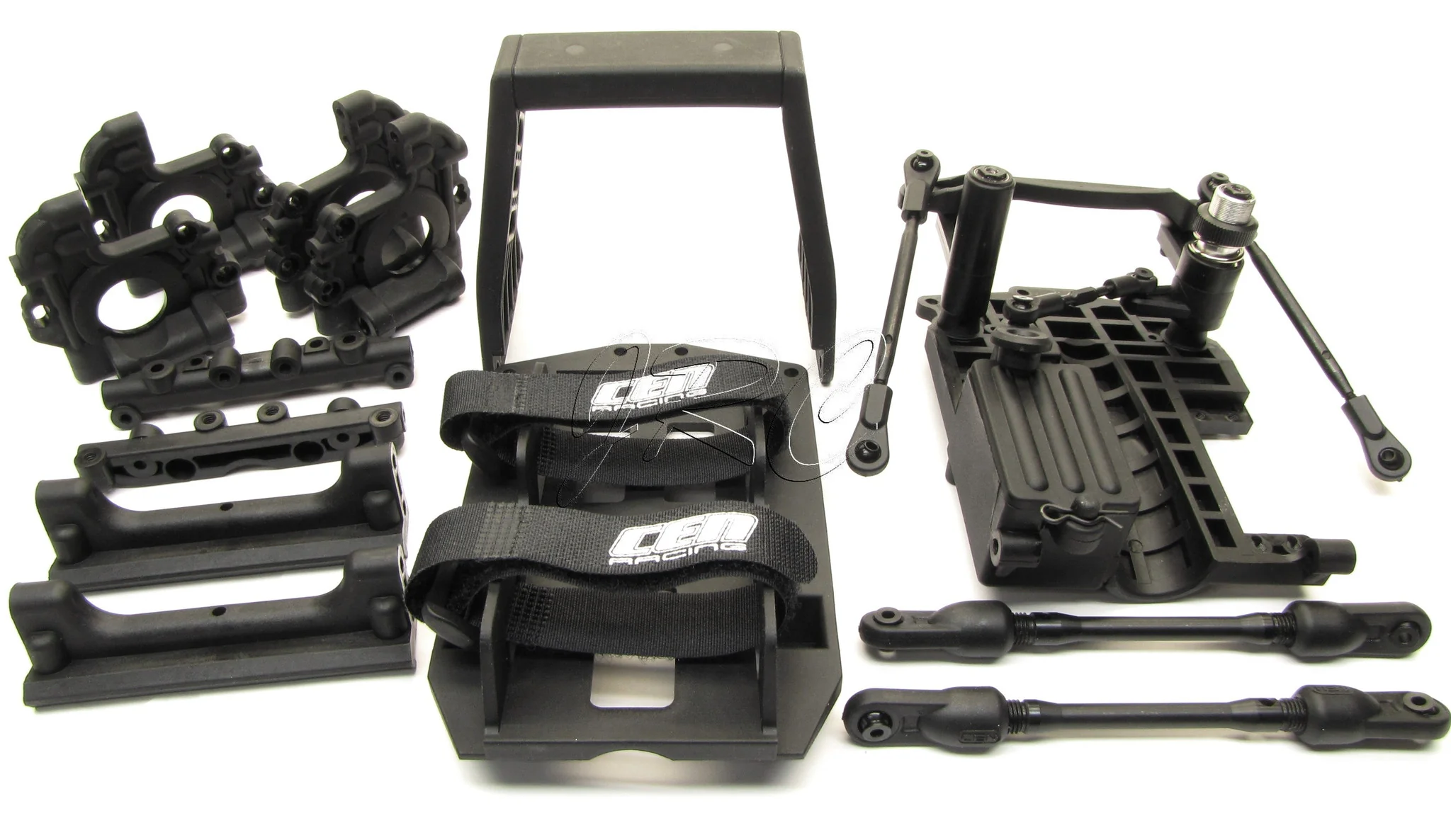 COLOSSUS XT RECEIVER BOX, Roll Bar, Bulkhead, Steering Tie Rods CEN Reeper 9519