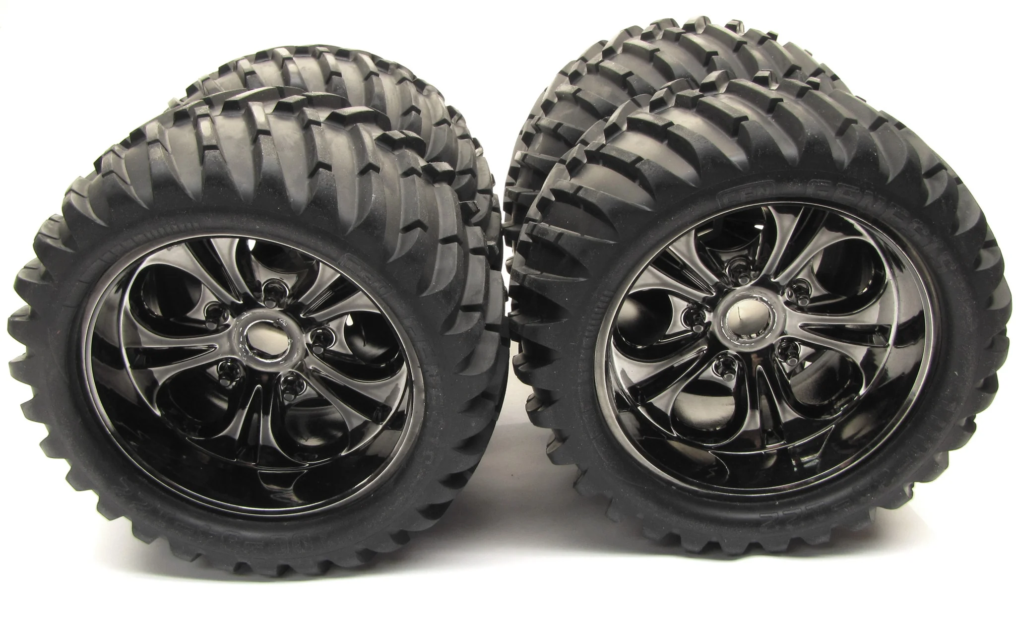 COLOSSUS XT TIRES/TYRES & WHEELS (Glued 23mm, Chrome Rims CEN 9519 - Image 3
