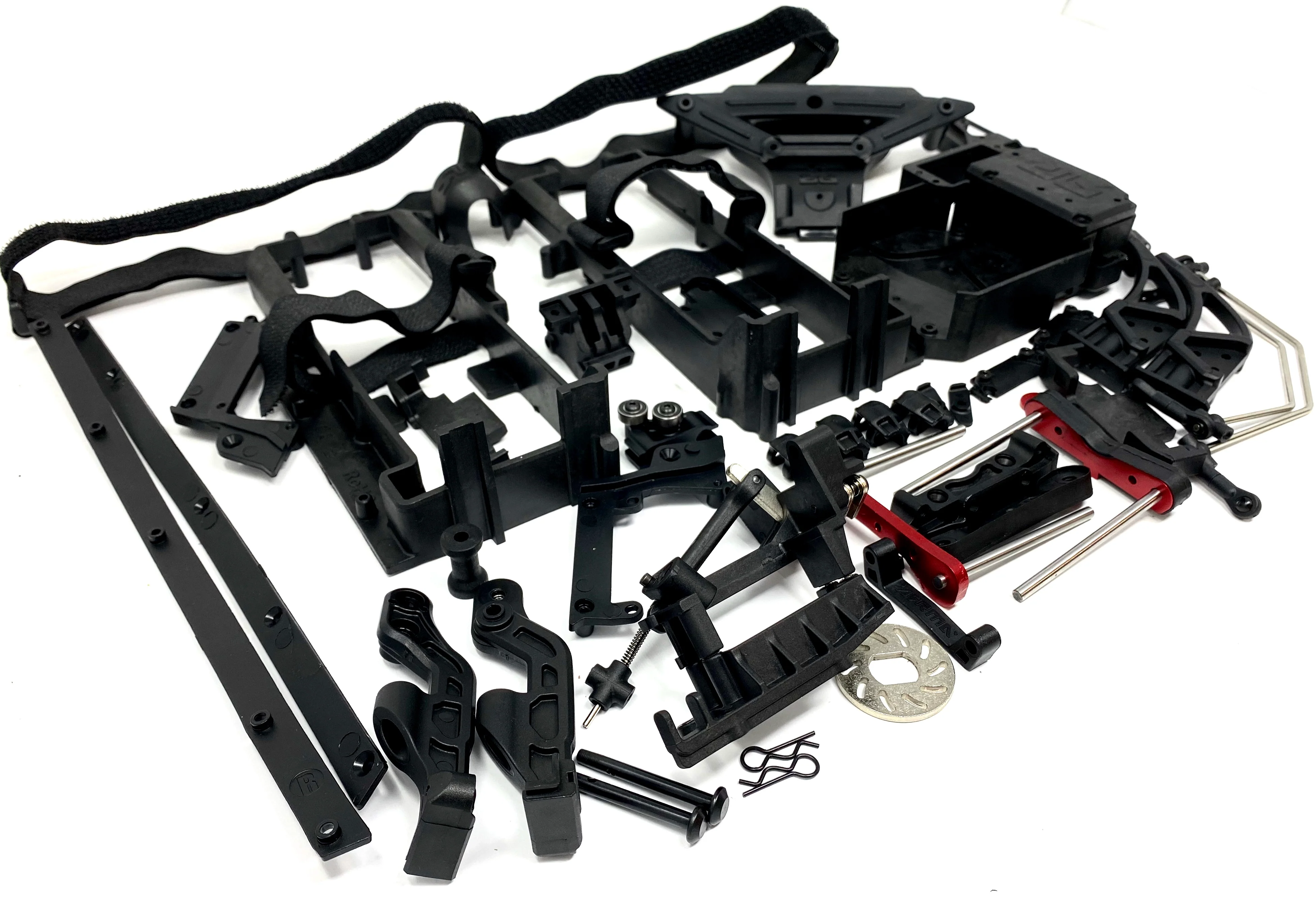 Arrma INFRACTION 6s - Battery Tray Sway Bars hand-brake disc braces v2 ARA7615V2 - Image 2