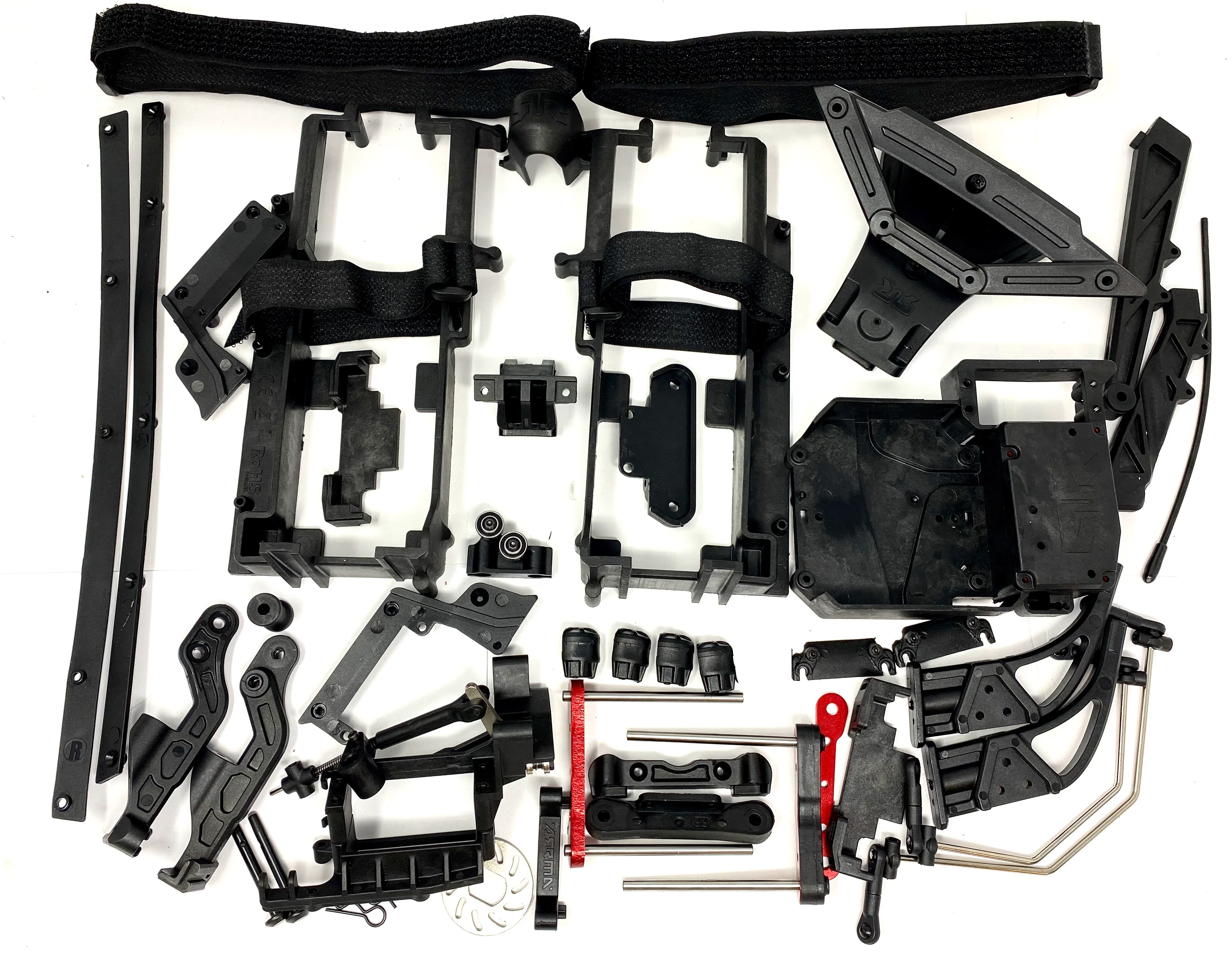 Arrma INFRACTION 6s - Battery Tray Sway Bars hand-brake disc braces v2 ARA7615V2 - Image 3