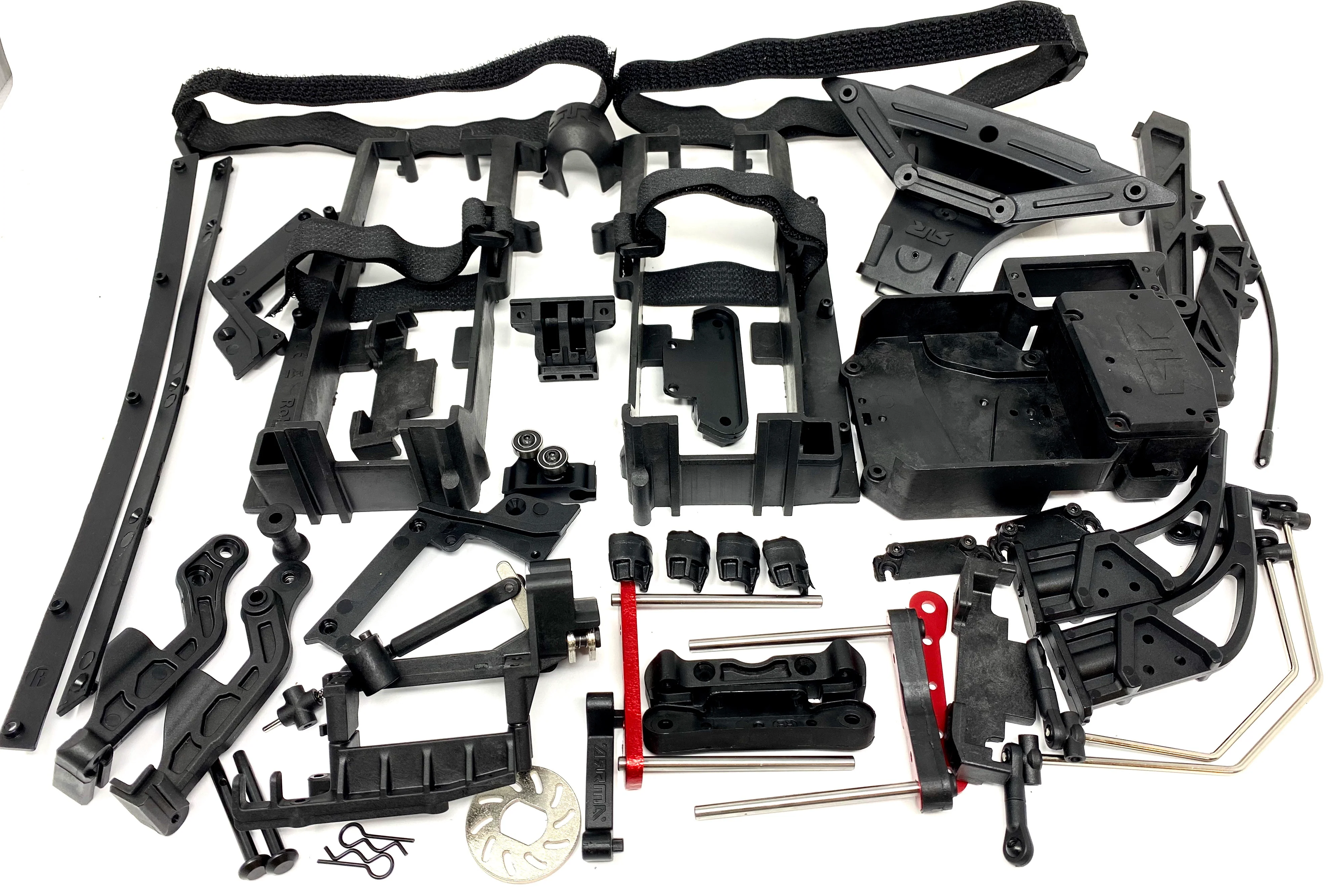 Arrma INFRACTION 6s - Battery Tray Sway Bars hand-brake disc braces v2 ARA7615V2 - Image 4