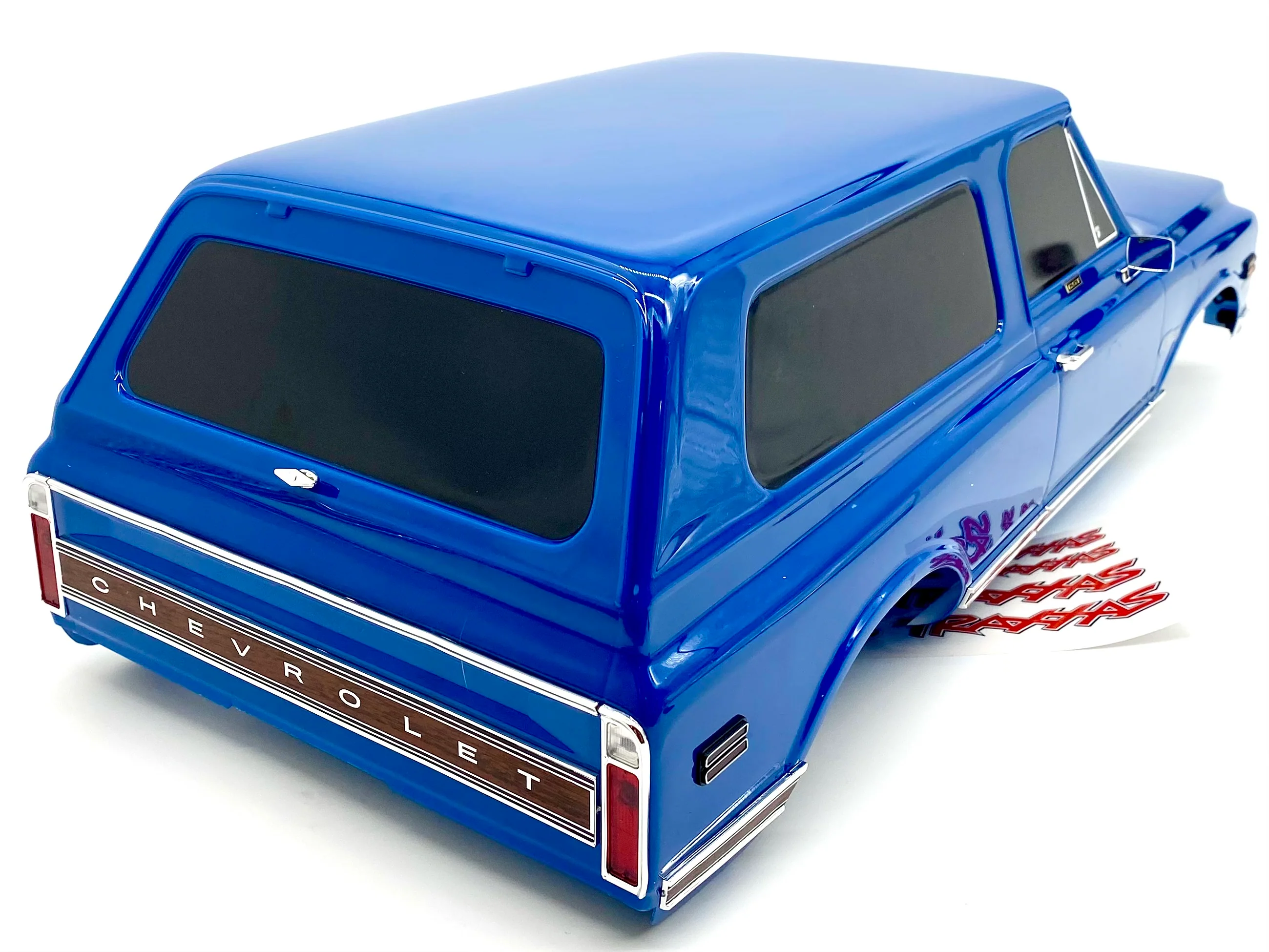 TRX-4 CHEVY K5 BLAZER - BODY Cover, BLUE '72 (Painted, complete 92086-4 - Image 2