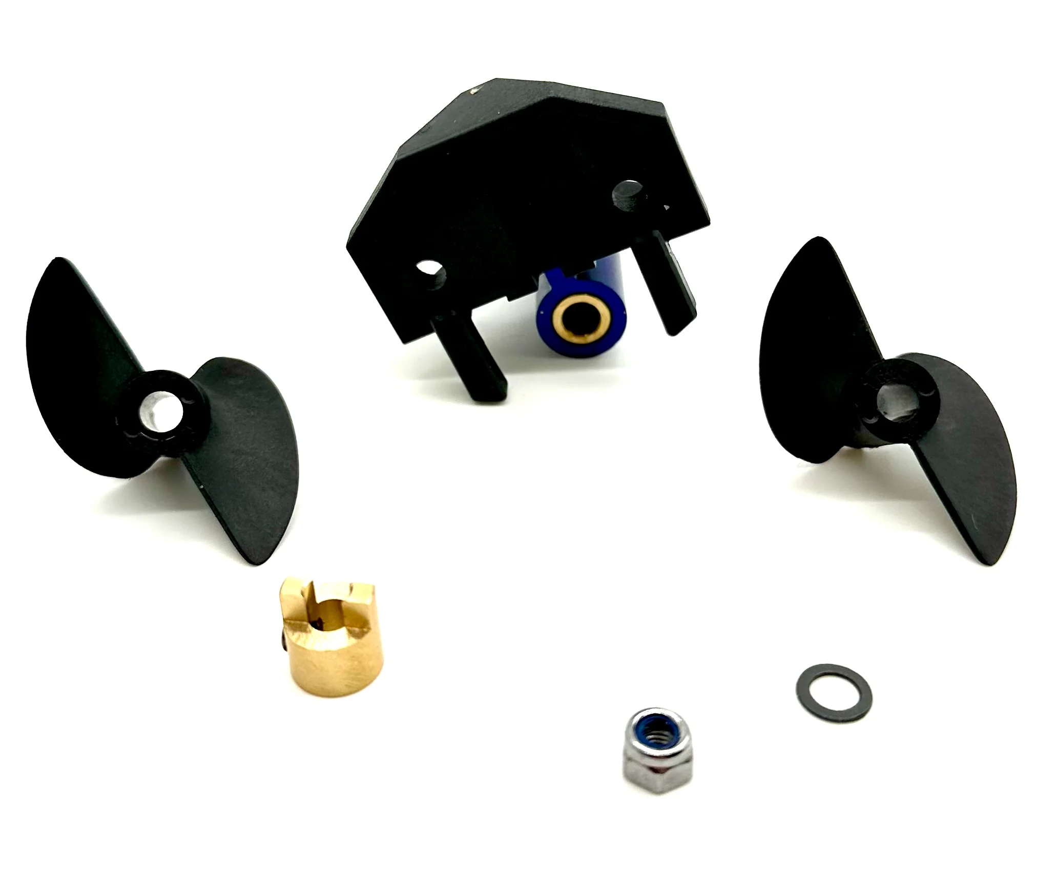 Disruptor Boat DRIVE STRUT & PROPELLER 10627, 5733 Traxxas 106064-4
