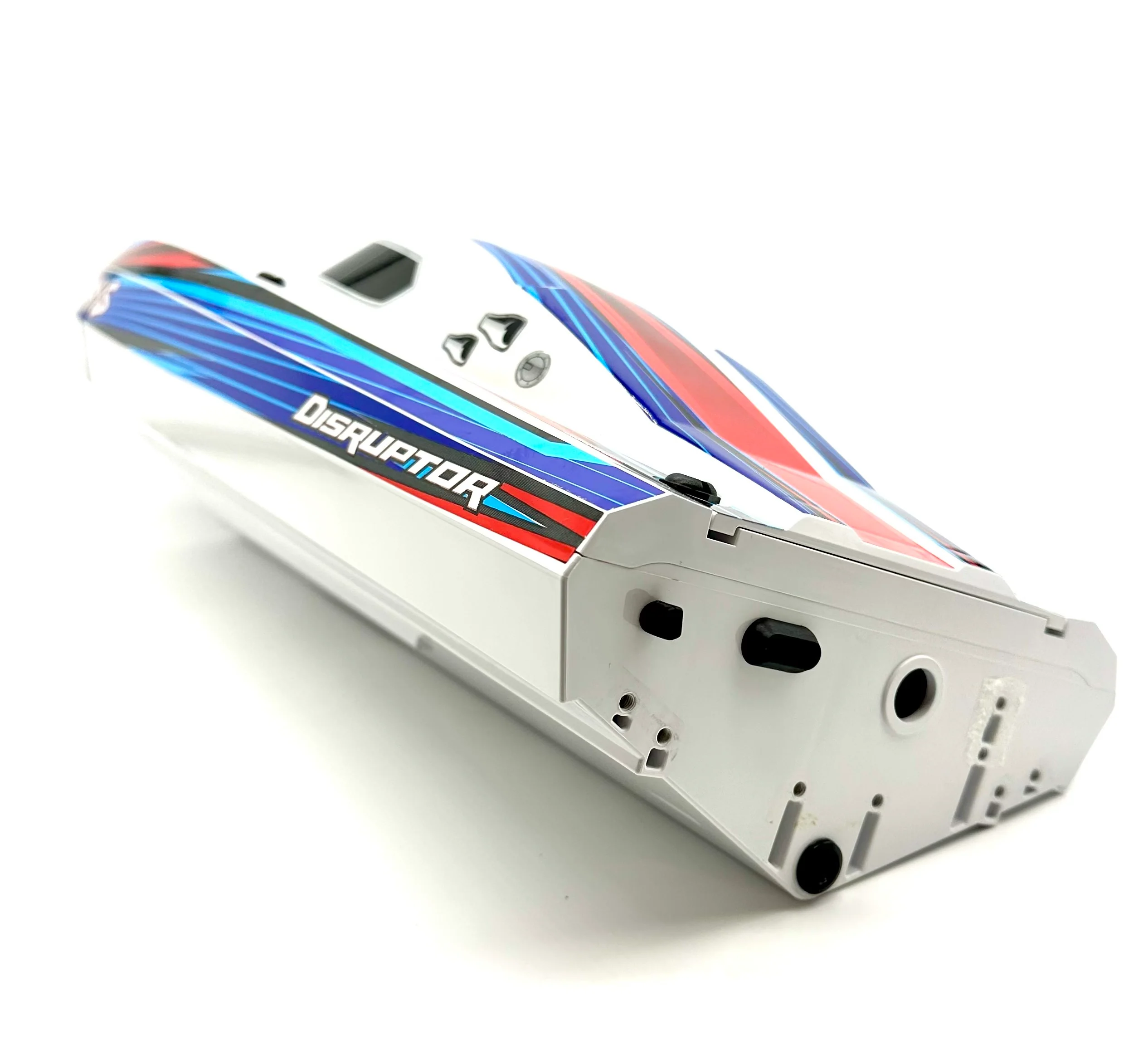 Disruptor Boat HULL & Hatch (Blue graphics 10615 10616) Traxxas 106064-4 - Image 4