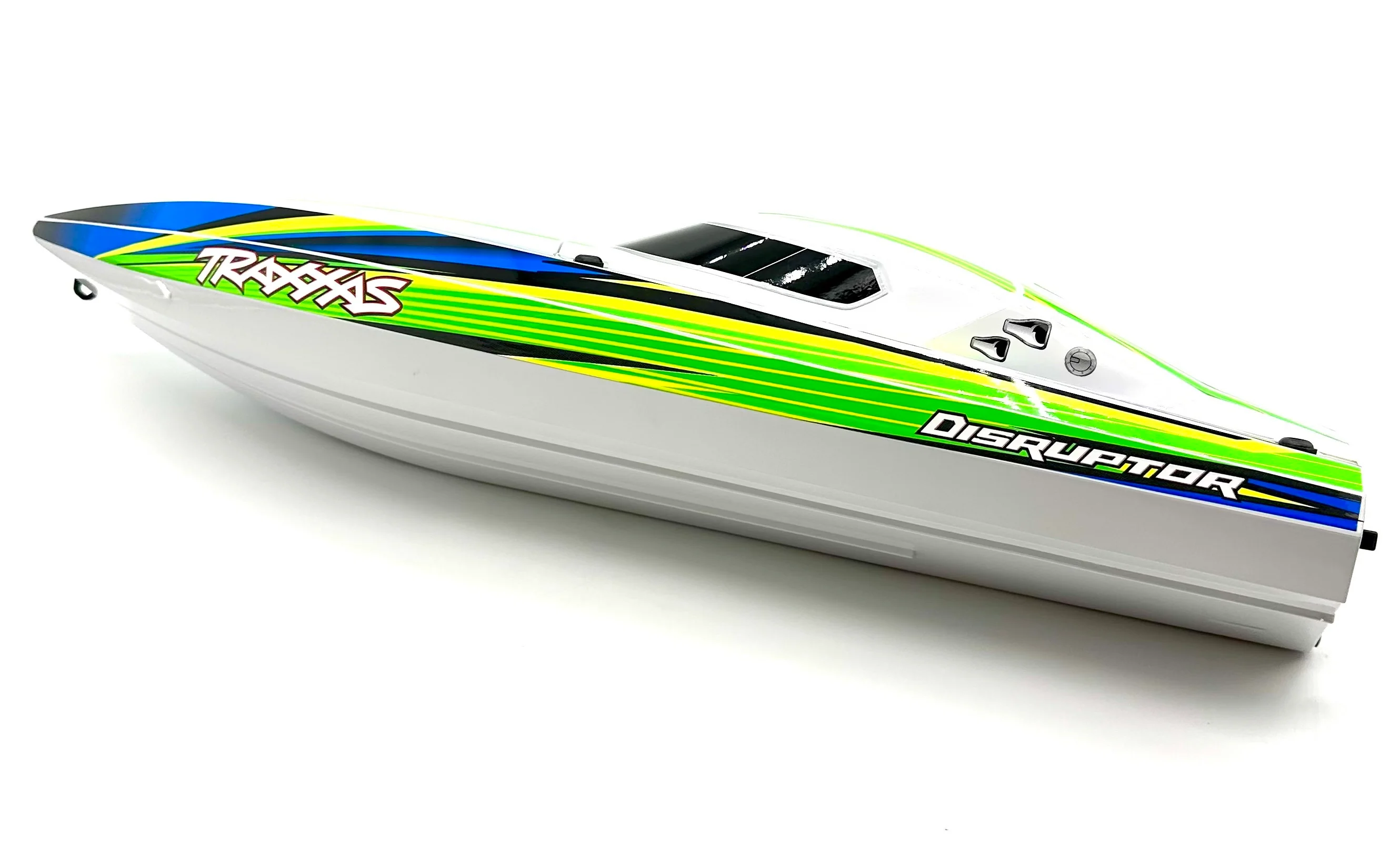 Disruptor Boat HULL & Hatch (Green graphics 10615 10616) Traxxas 106064-4