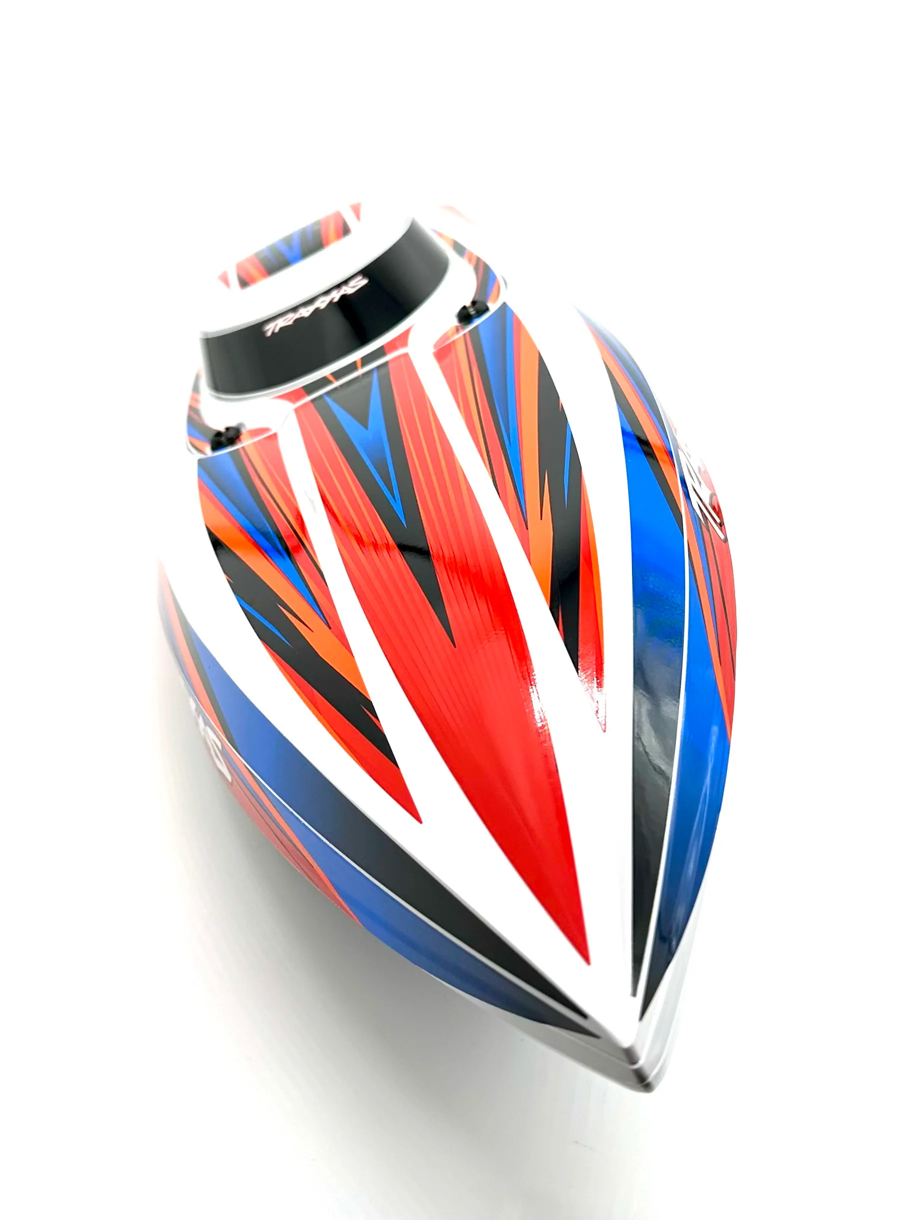 Disruptor Boat HULL & Hatch (Orange graphics 10615 10616) Traxxas 106064-4 - Image 3