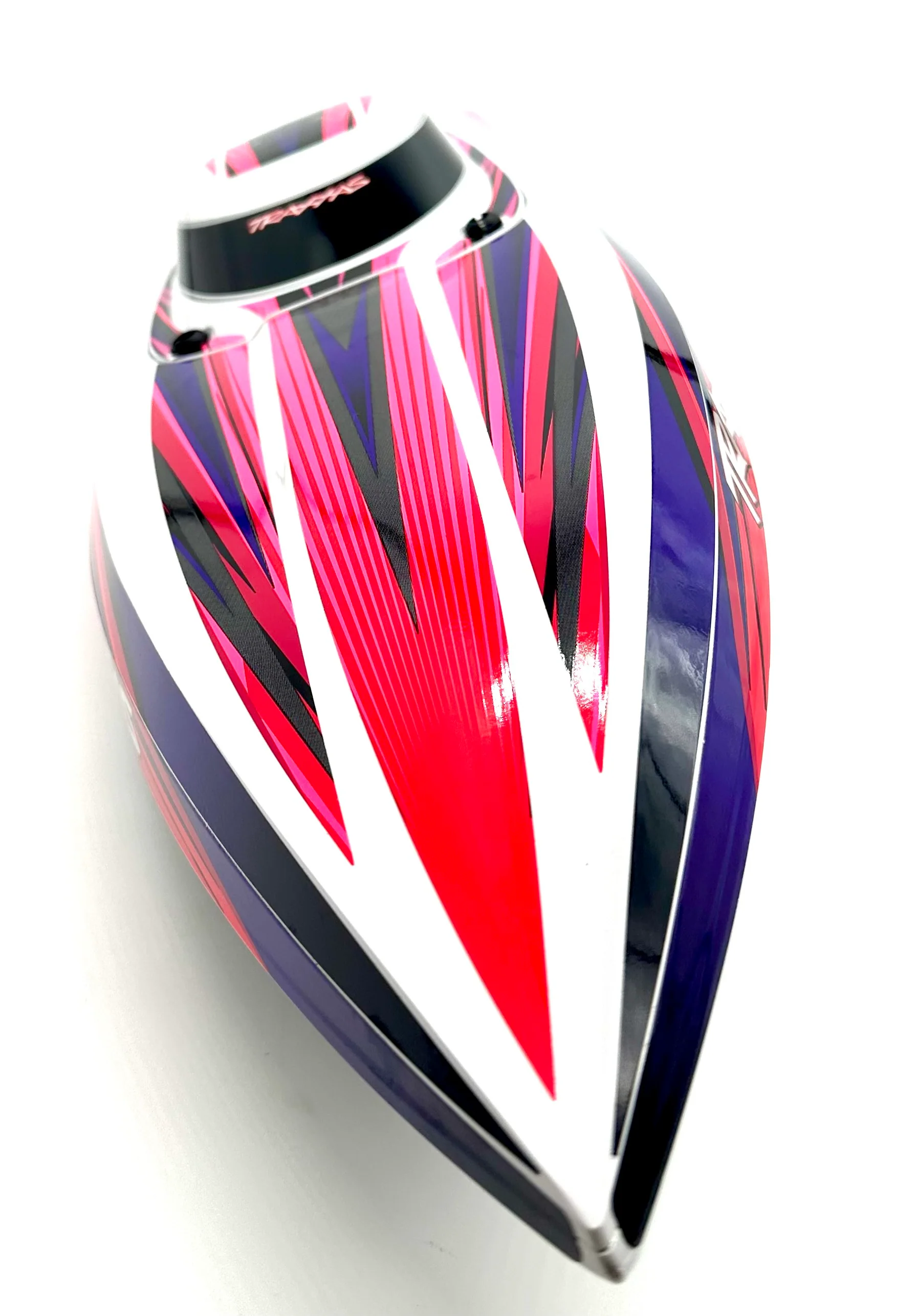 Disruptor Boat HULL & Hatch (PINK graphics 10615 10616) Traxxas 106064-4 - Image 3