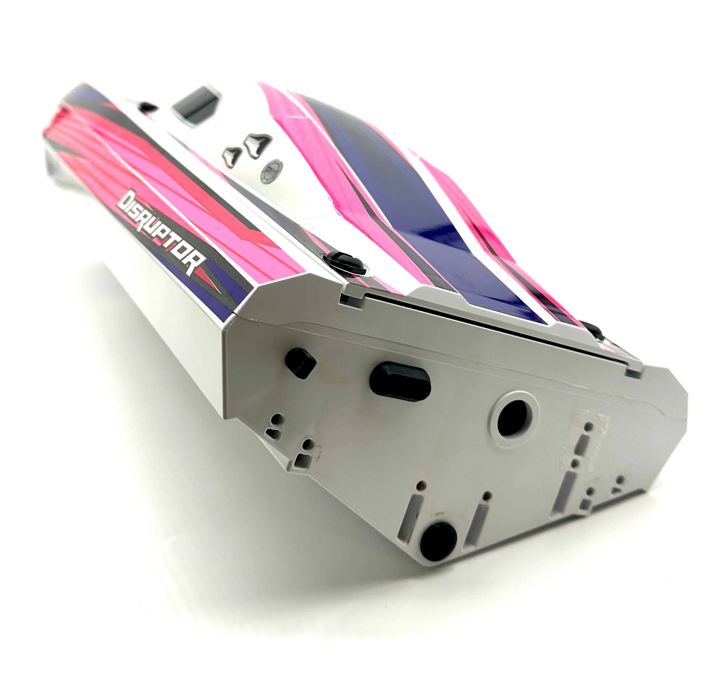 Disruptor Boat HULL & Hatch (PINK graphics 10615 10616) Traxxas 106064-4 - Image 4