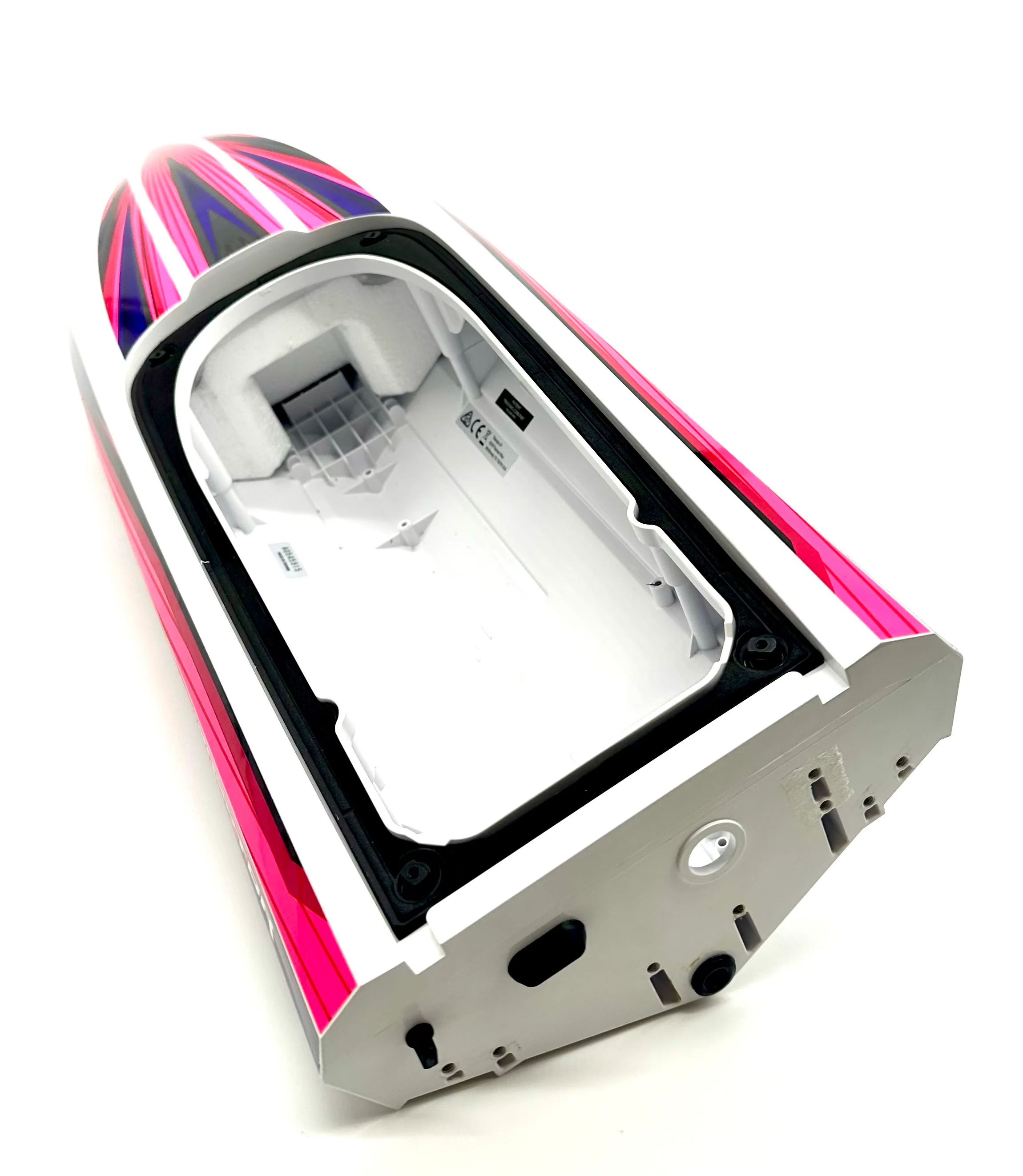 Disruptor Boat HULL & Hatch (PINK graphics 10615 10616) Traxxas 106064-4 - Image 5