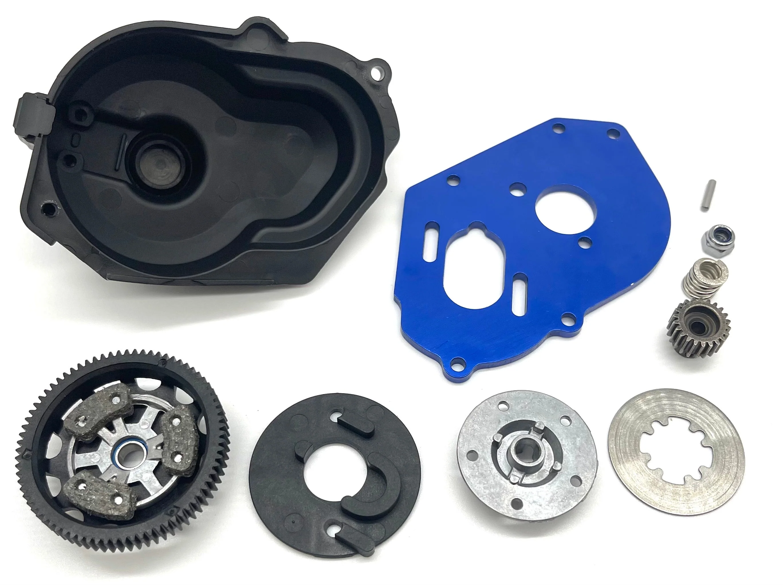DRAG MUSTANG - SPUR & SLIPPER CLUTCH 76t, Motor Mount, Cover Traxxas 94046-4 - Image 2