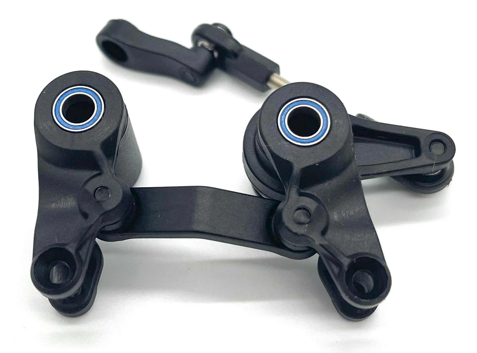 DRAG MUSTANG - STEERING ASSEMBLY, bellcrank w/servo saver, horn Traxxas 94046-4 - Image 2