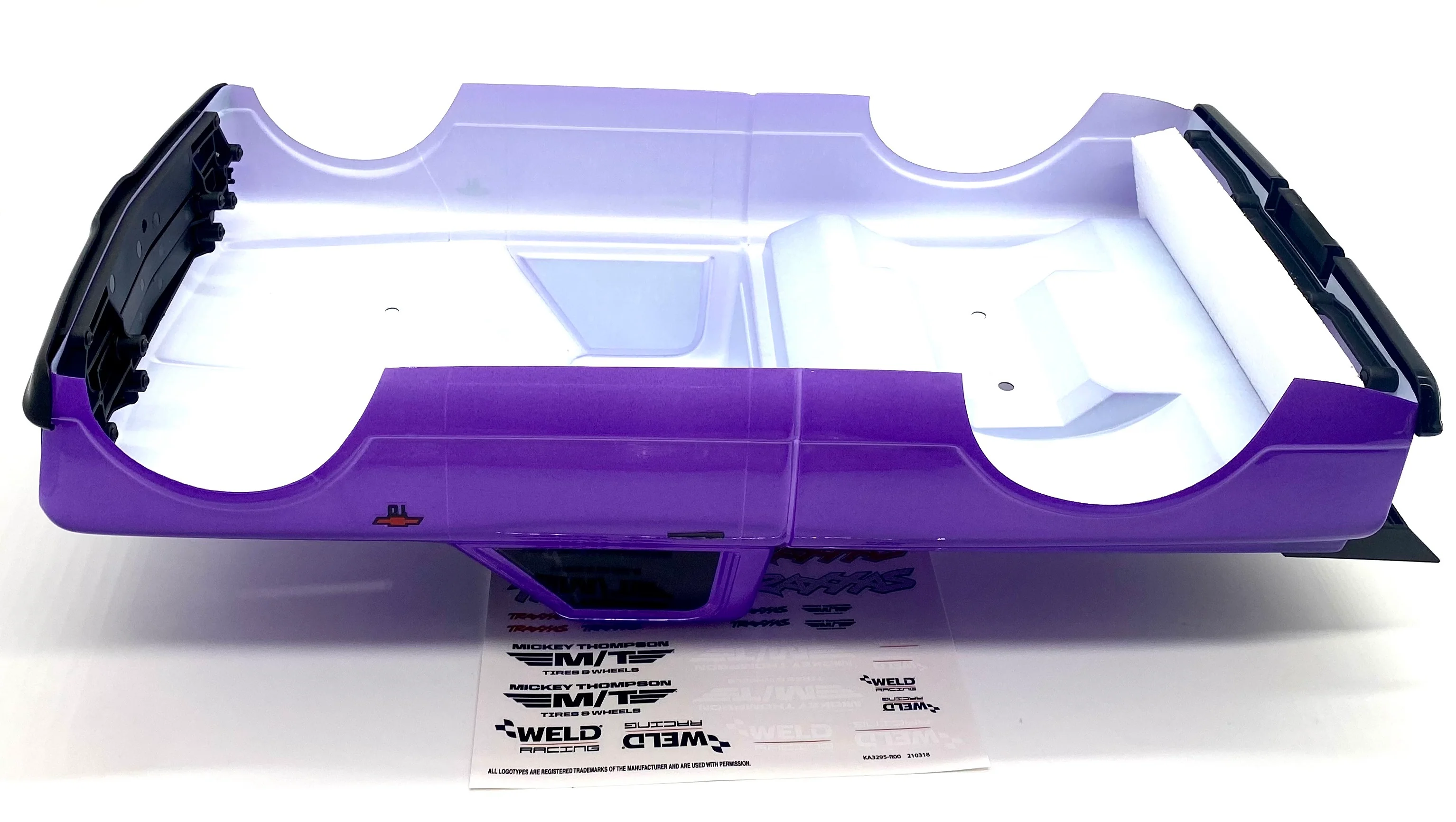 DRAG SLASH - BODY Chevrolet C10 (Purple, complete w/decals 9411P 94076-4 - Image 2