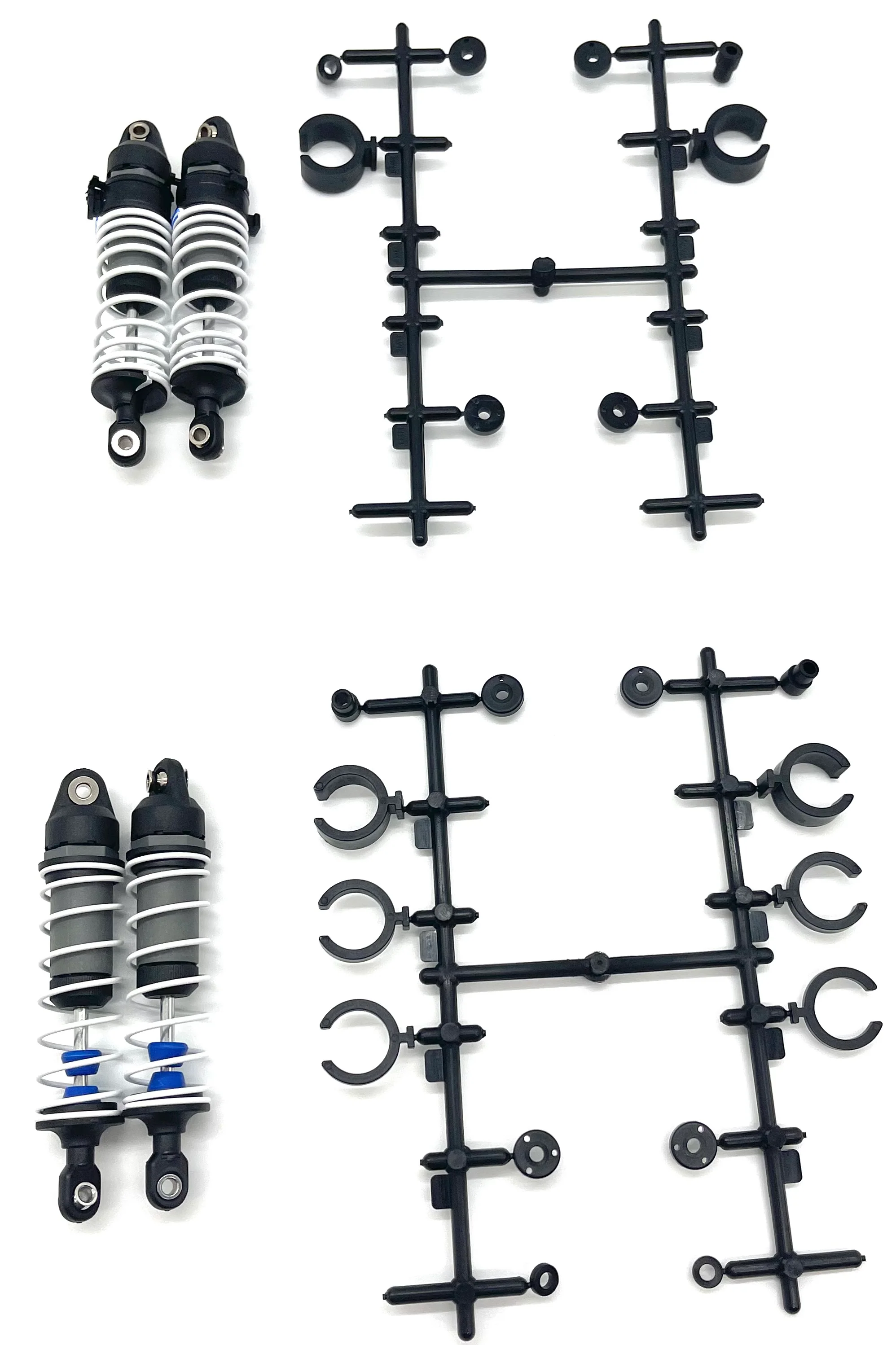 DRAG SLASH - SHOCKS, Front & Rear 3760A Ultra w/springs (Dampers) 94076-4