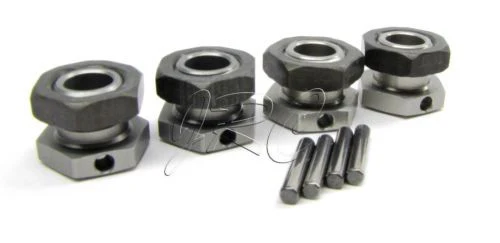 ECO MBX7r 17mm WHEEL HEX Hubs & Nuts (#E0239 E0219) MBX7 M-Spec MUGE2016 Mugen