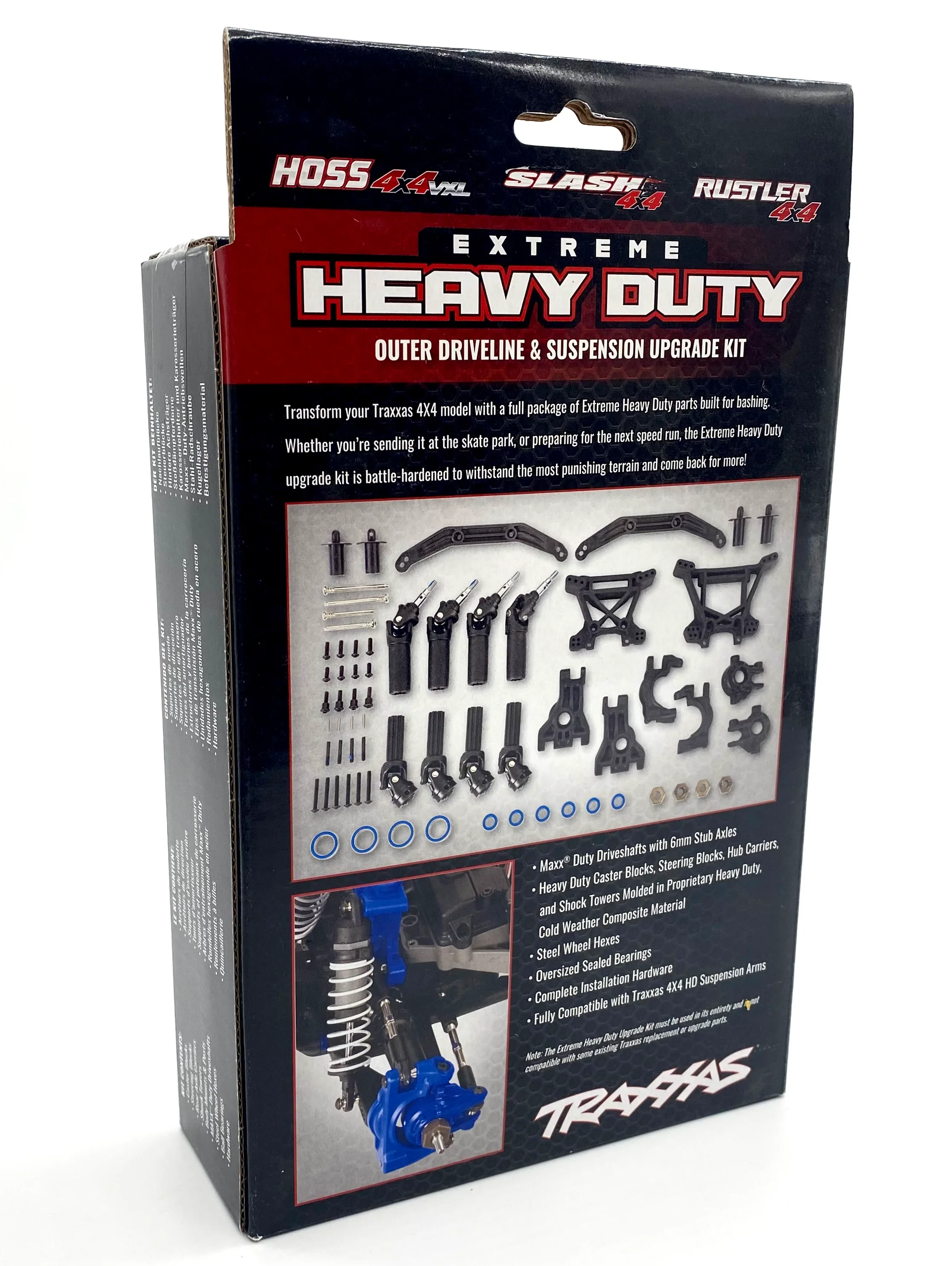 Extreme Heavy-Duty Upgrade Kit TRA9080g GREEN Hoss/Rustler/Slash 4x4 - Image 3